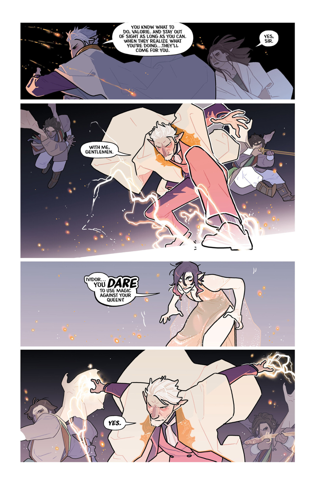 Read online Black Cloak comic -  Issue #6 - 21