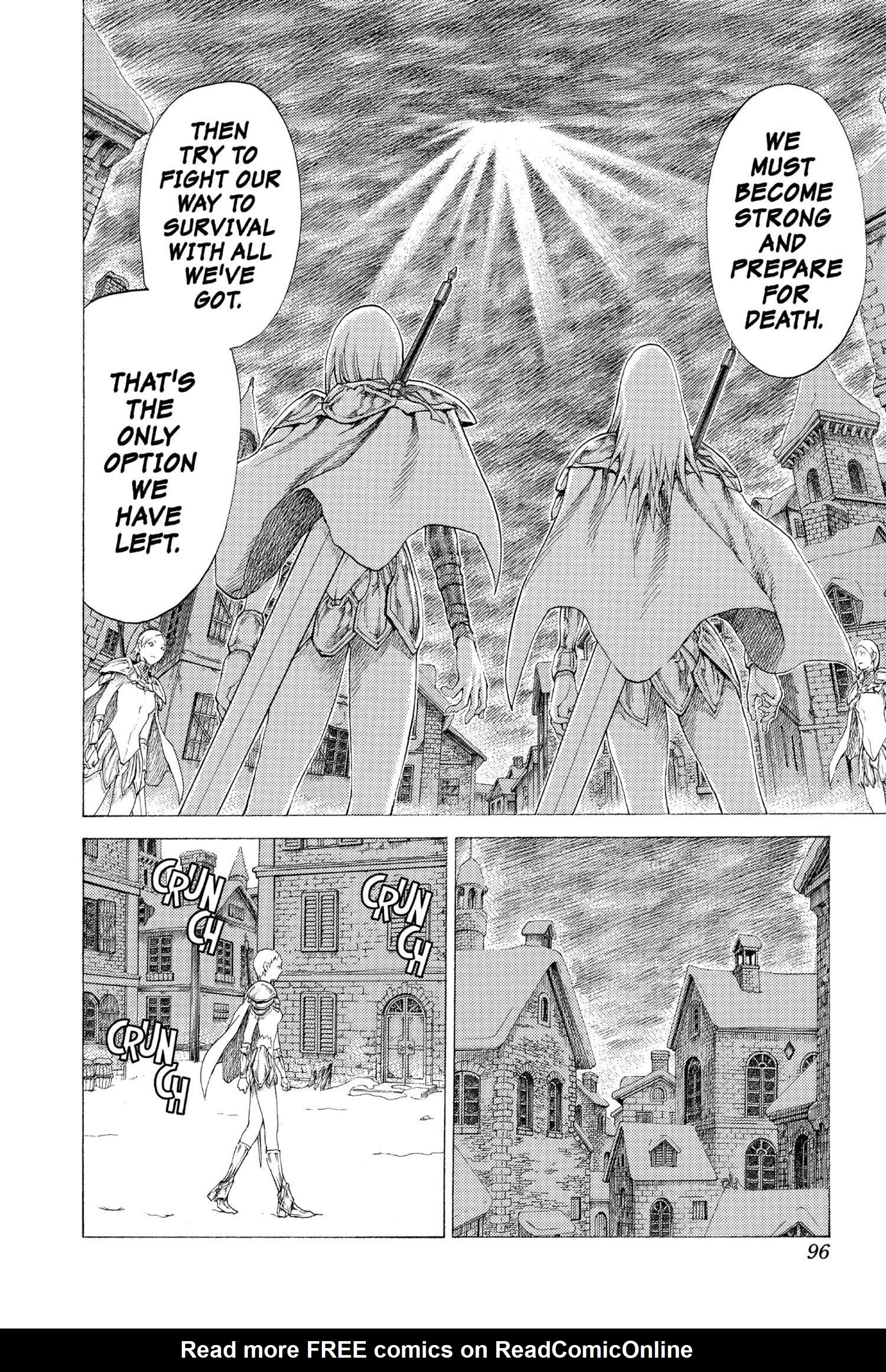 Read online Claymore comic -  Issue #10 - 89