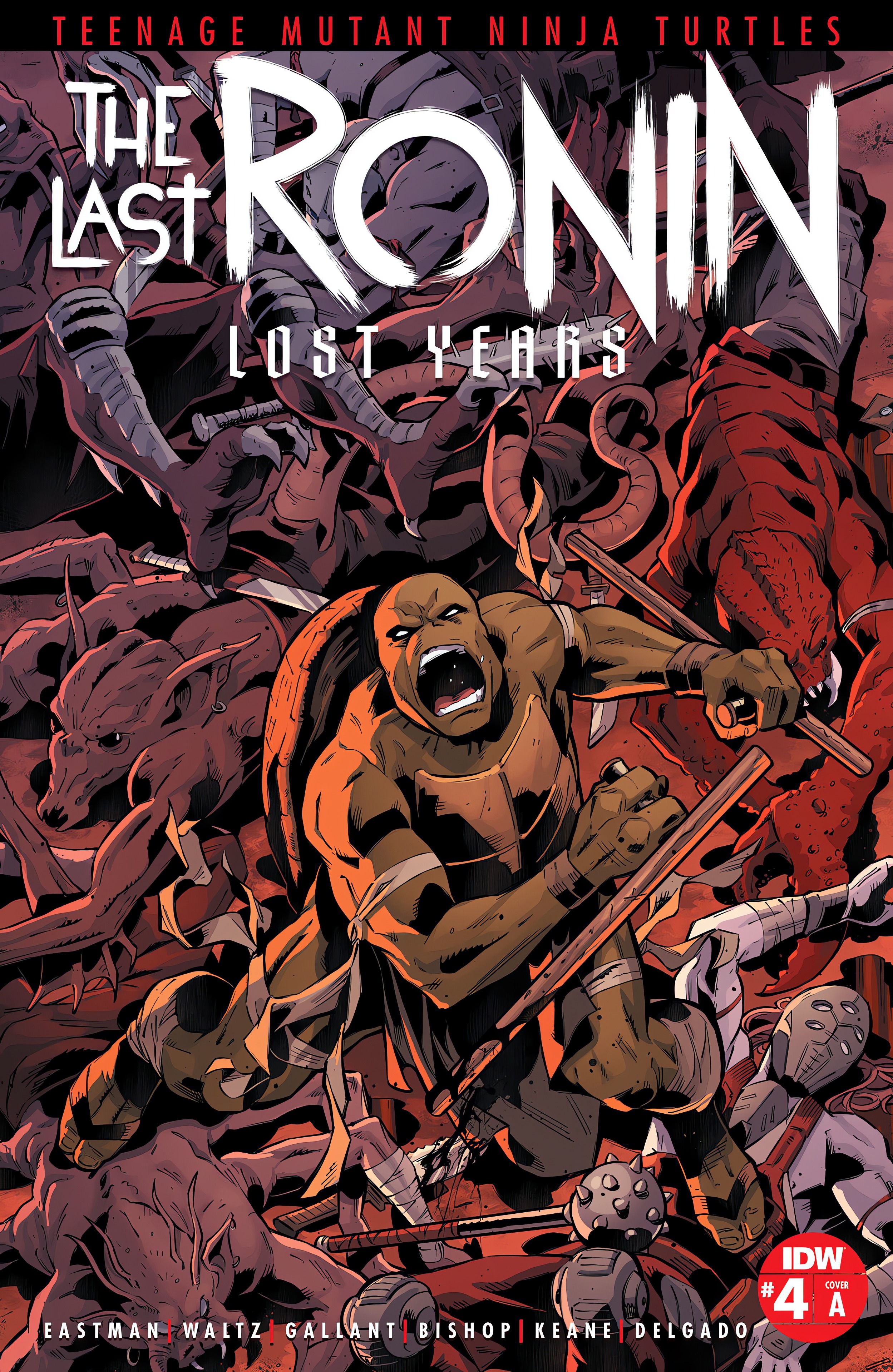 Read online Teenage Mutant Ninja Turtles: The Last Ronin - The Lost Years comic -  Issue #4 - 1