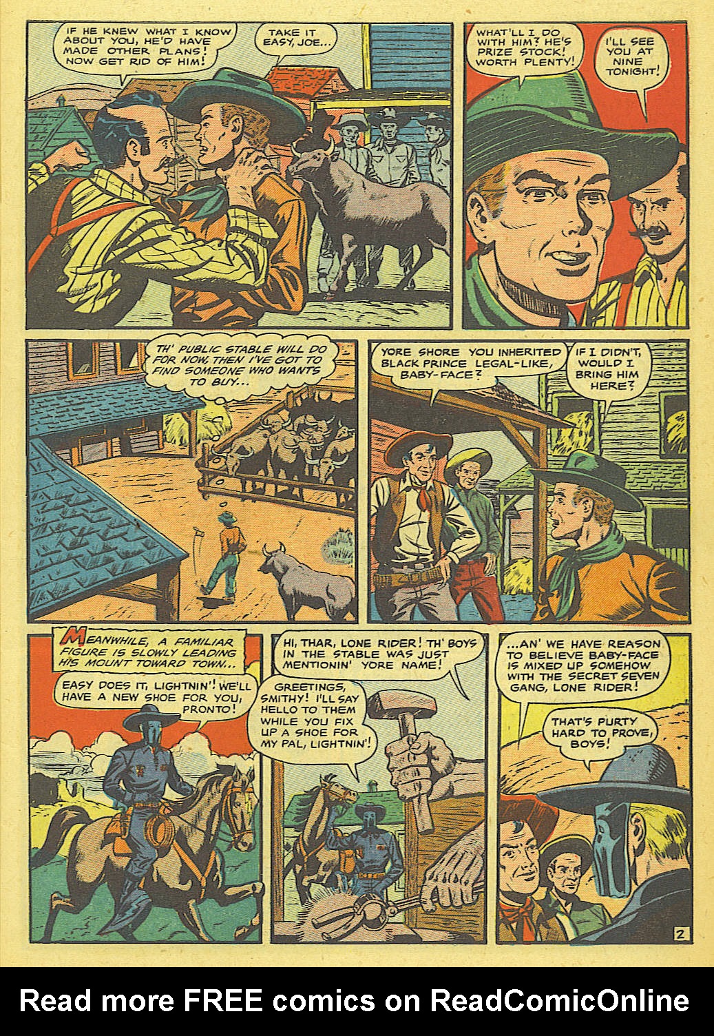 Read online The Lone Rider comic -  Issue #25 - 5