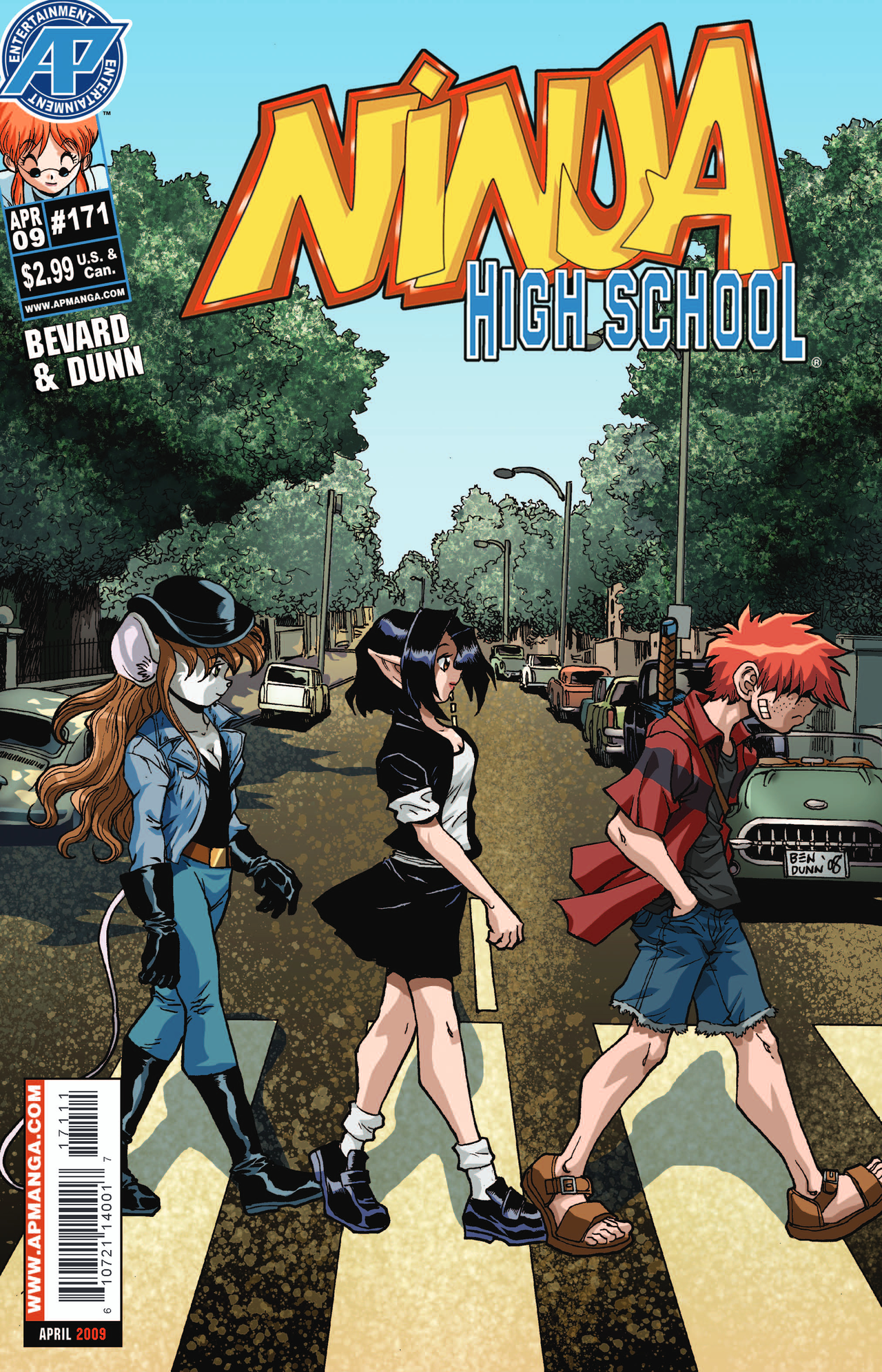 Read online Ninja High School (1986) comic -  Issue #171 - 1