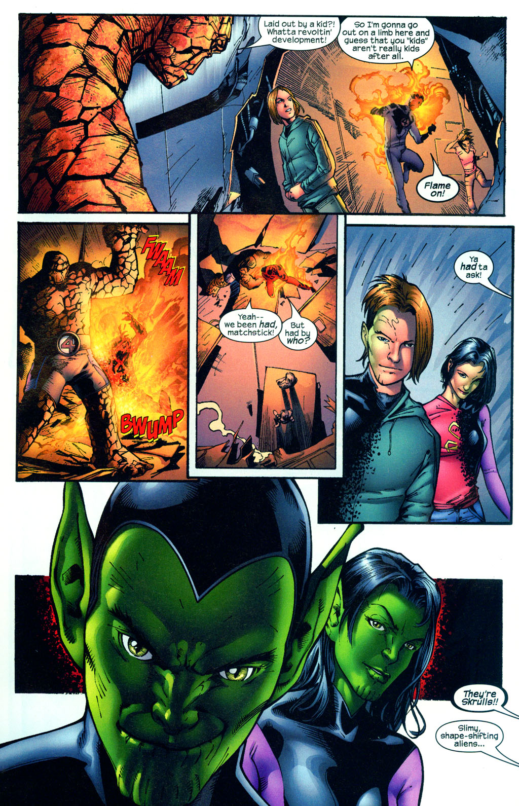 Read online Marvel Adventures Fantastic Four comic -  Issue #1 - 14