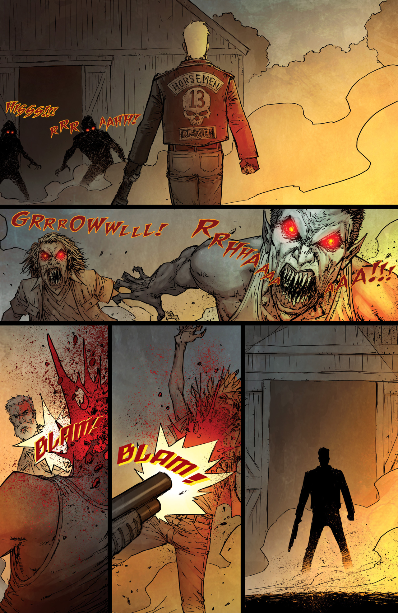 Read online John Carpenter's Night Terrors comic -  Issue #13 Horseman - 132