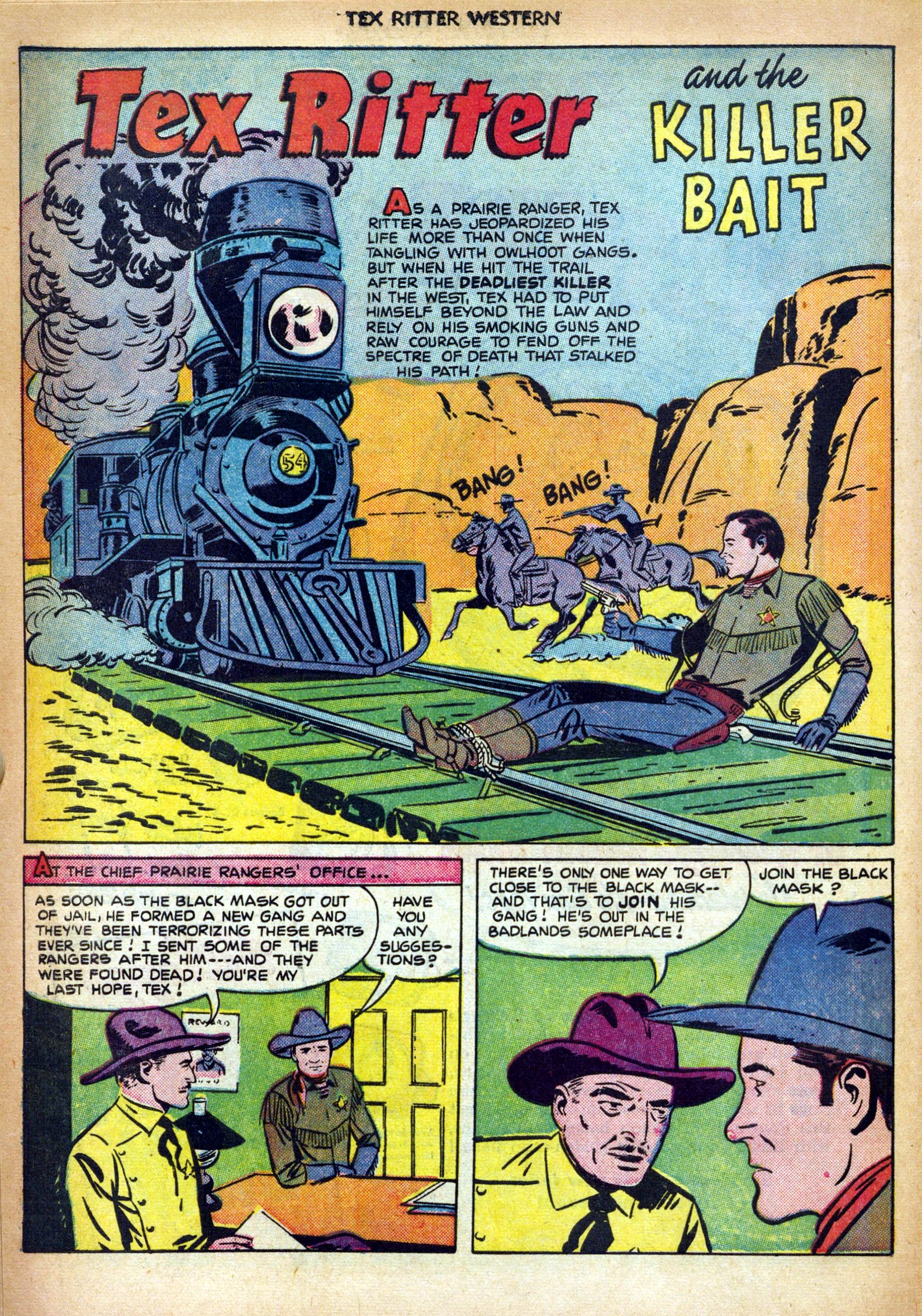 Read online Tex Ritter Western comic -  Issue #6 - 18