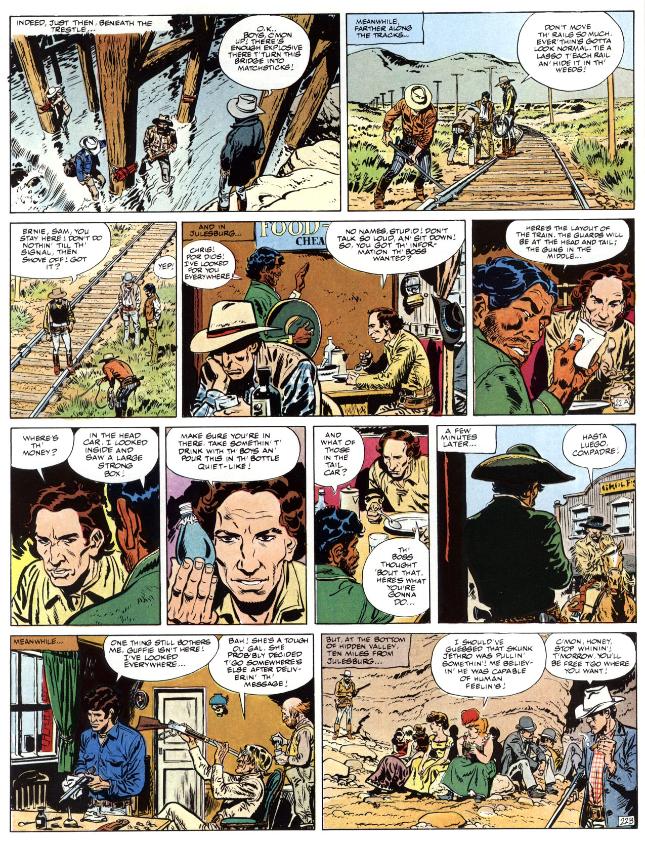 Read online Epic Graphic Novel: Lieutenant Blueberry comic -  Issue #2 - 26