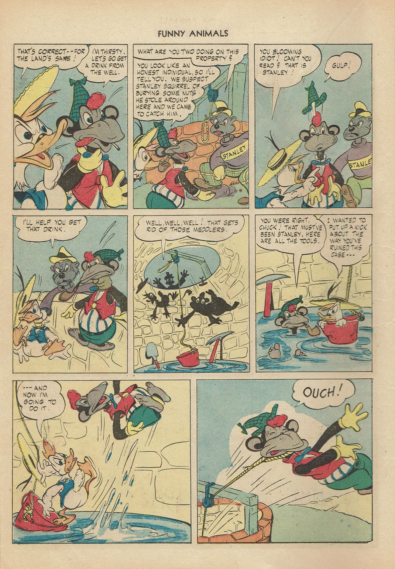 Read online Fawcett's Funny Animals comic -  Issue #39 - 20