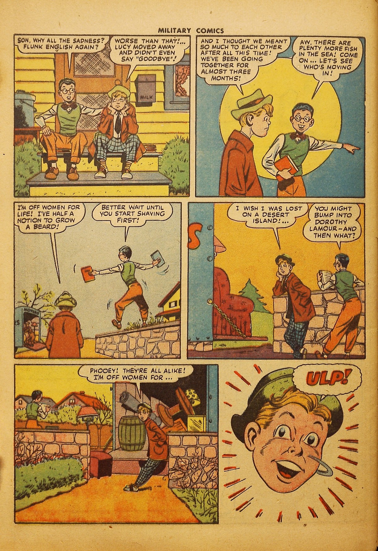 Read online Military Comics comic -  Issue #36 - 52