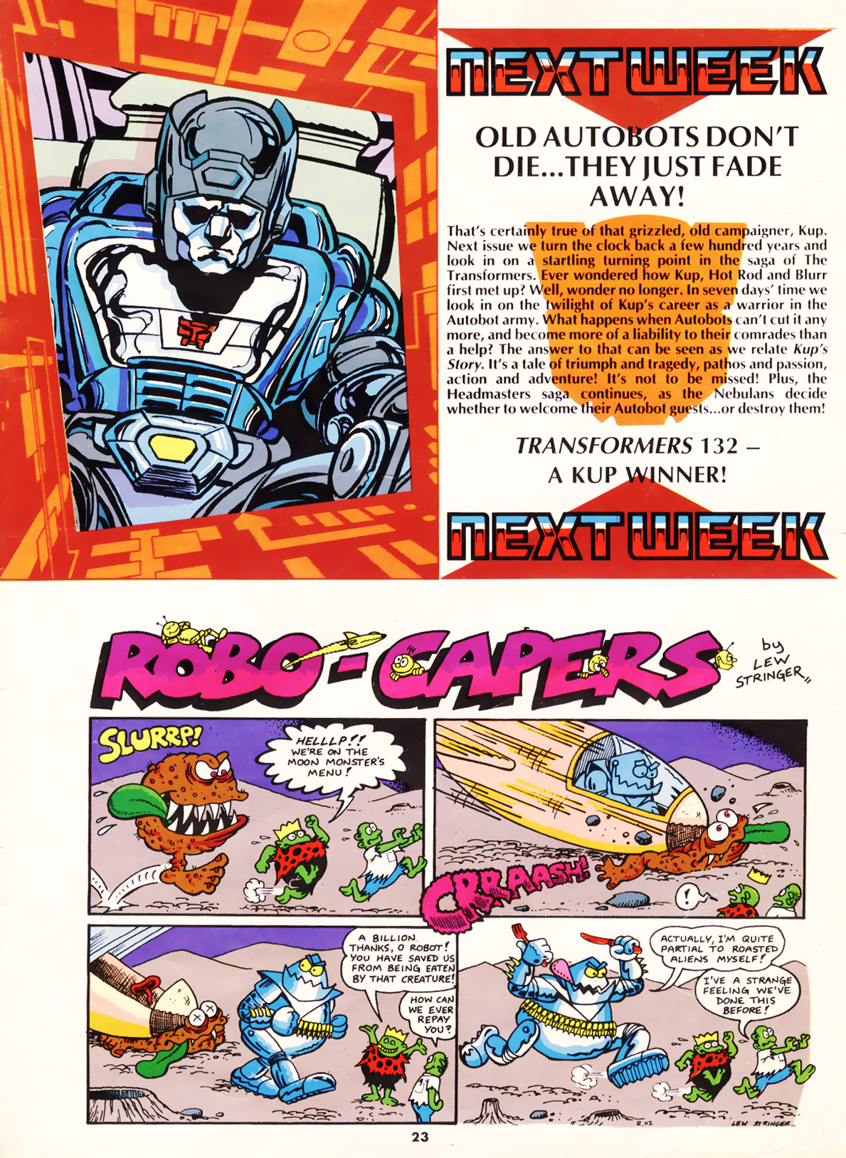 Read online The Transformers (UK) comic -  Issue #131 - 20