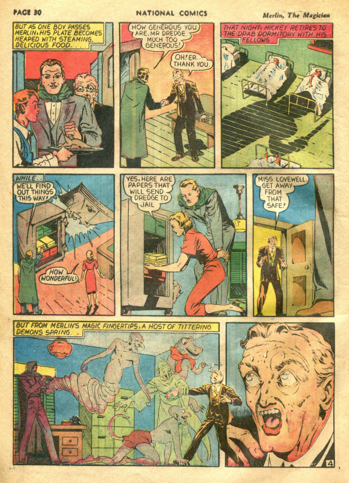 Read online National Comics comic -  Issue #3 - 32