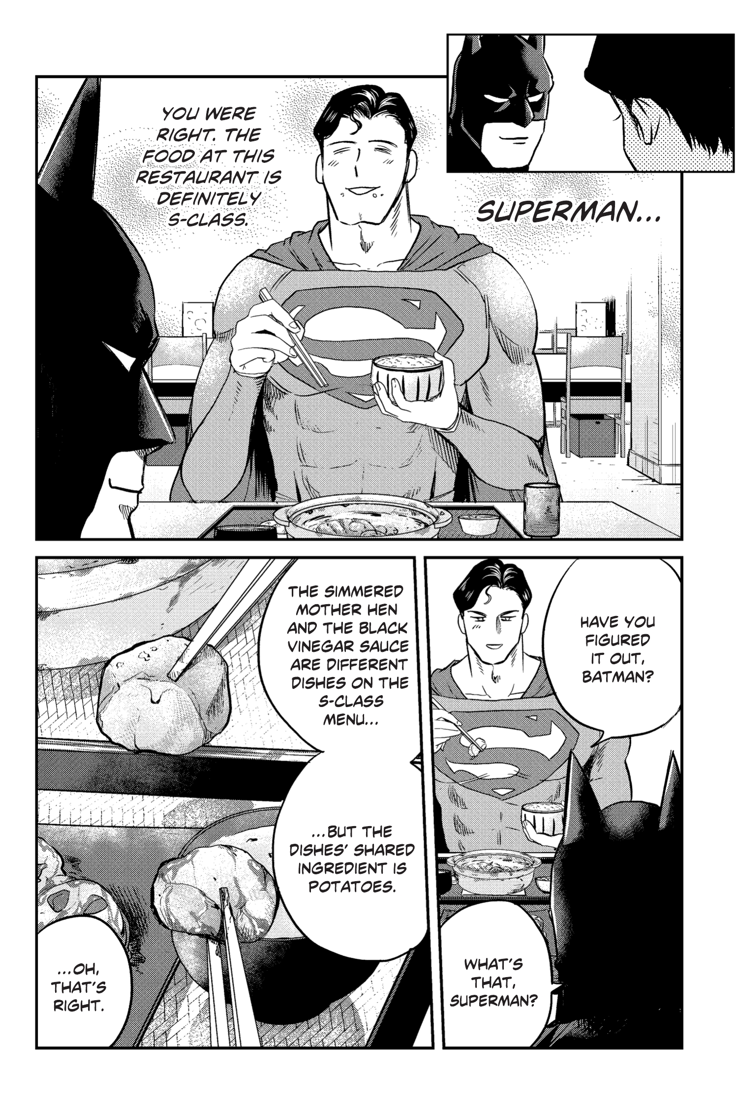 Read online Superman vs. Meshi comic -  Issue #4 - 17