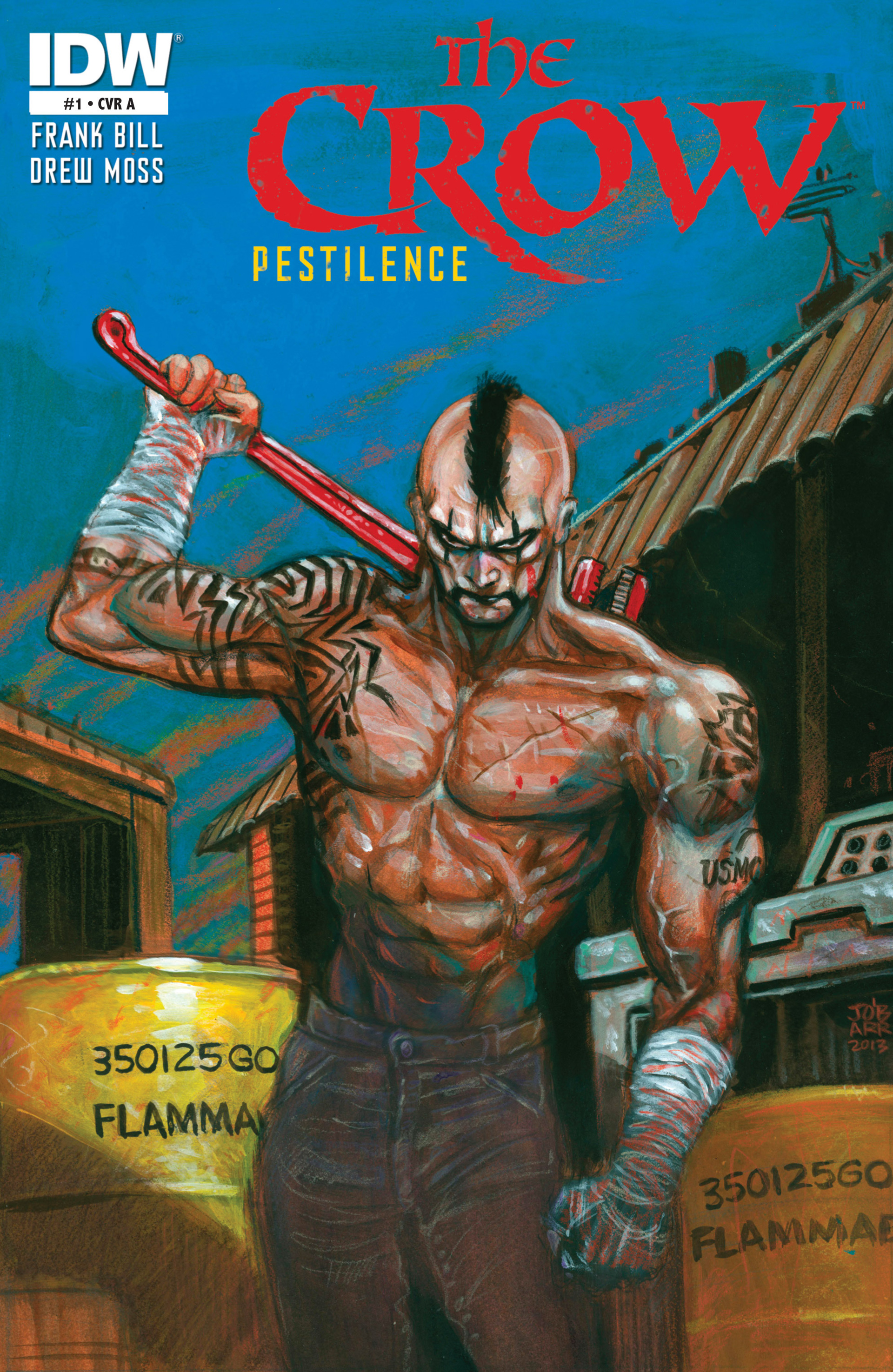 Read online The Crow: Pestilence comic -  Issue #1 - 1