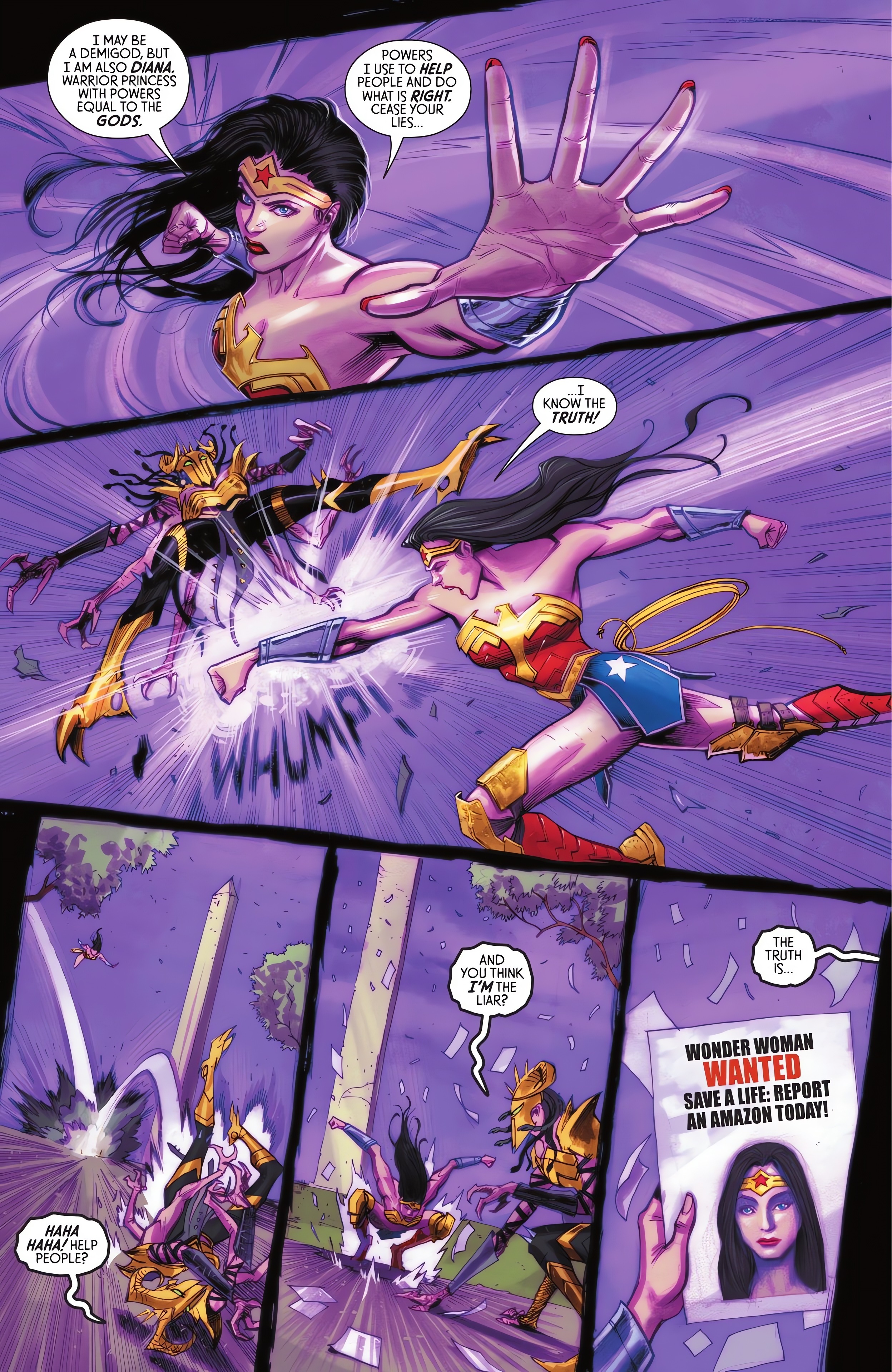 Read online Knight Terrors: Wonder Woman comic -  Issue #2 - 5