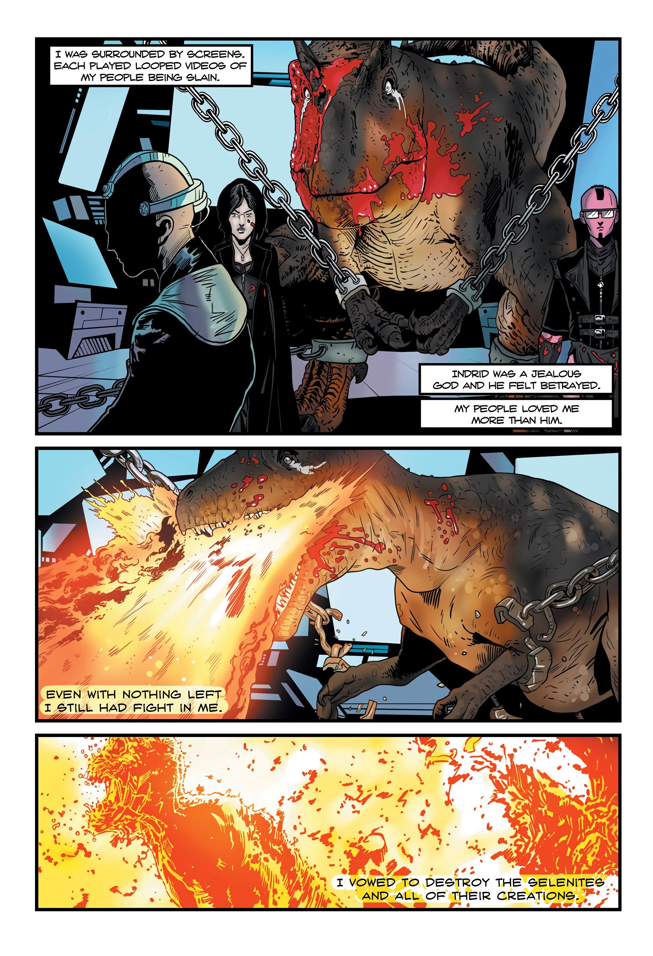 Read online Dinosaur Warrior comic -  Issue # TPB - 107