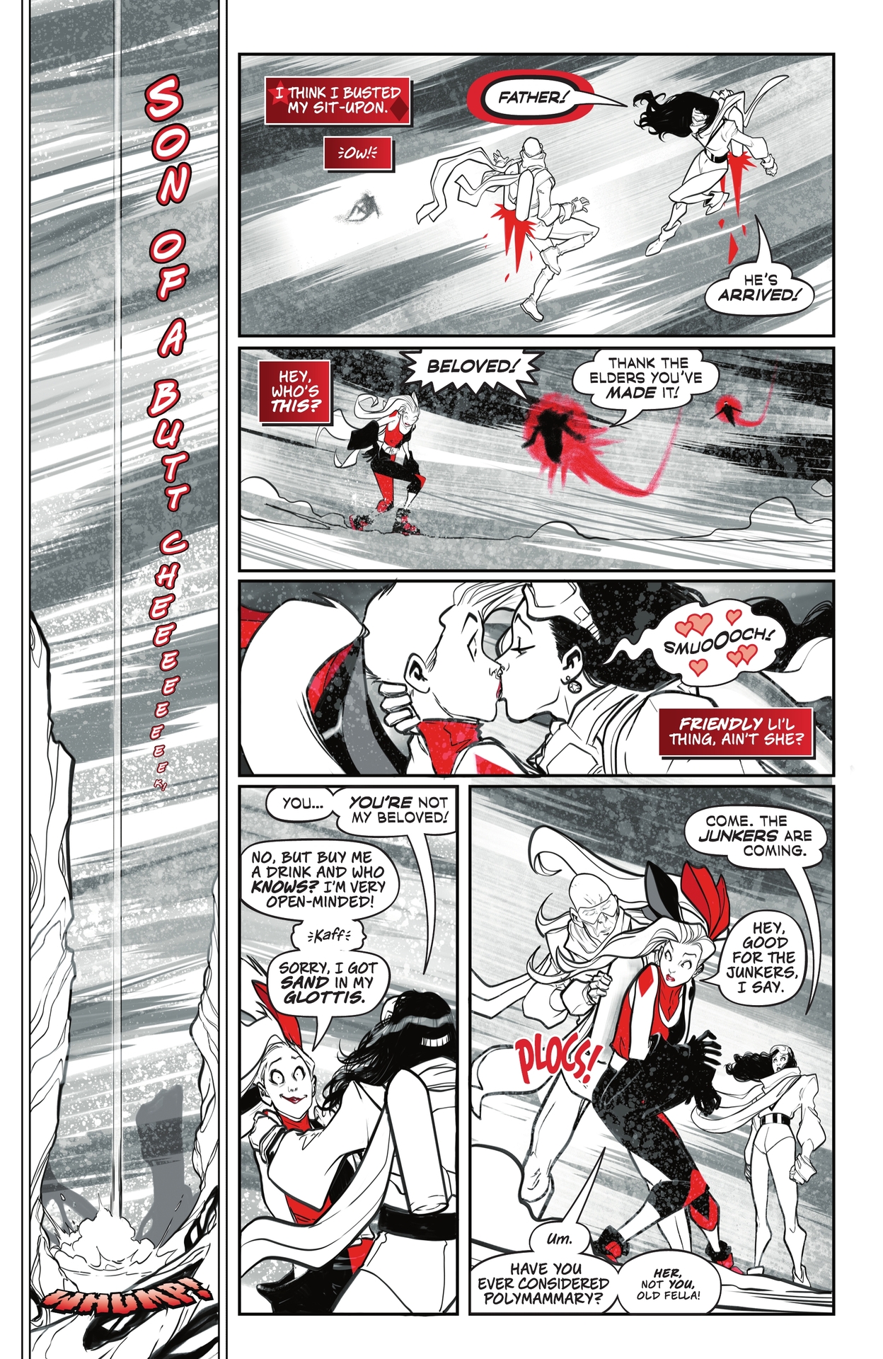 Read online Harley Quinn: Black   White   Redder comic -  Issue #3 - 9
