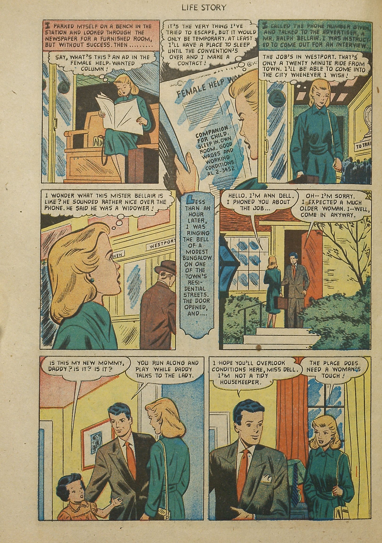 Read online Life Story comic -  Issue #33 - 26