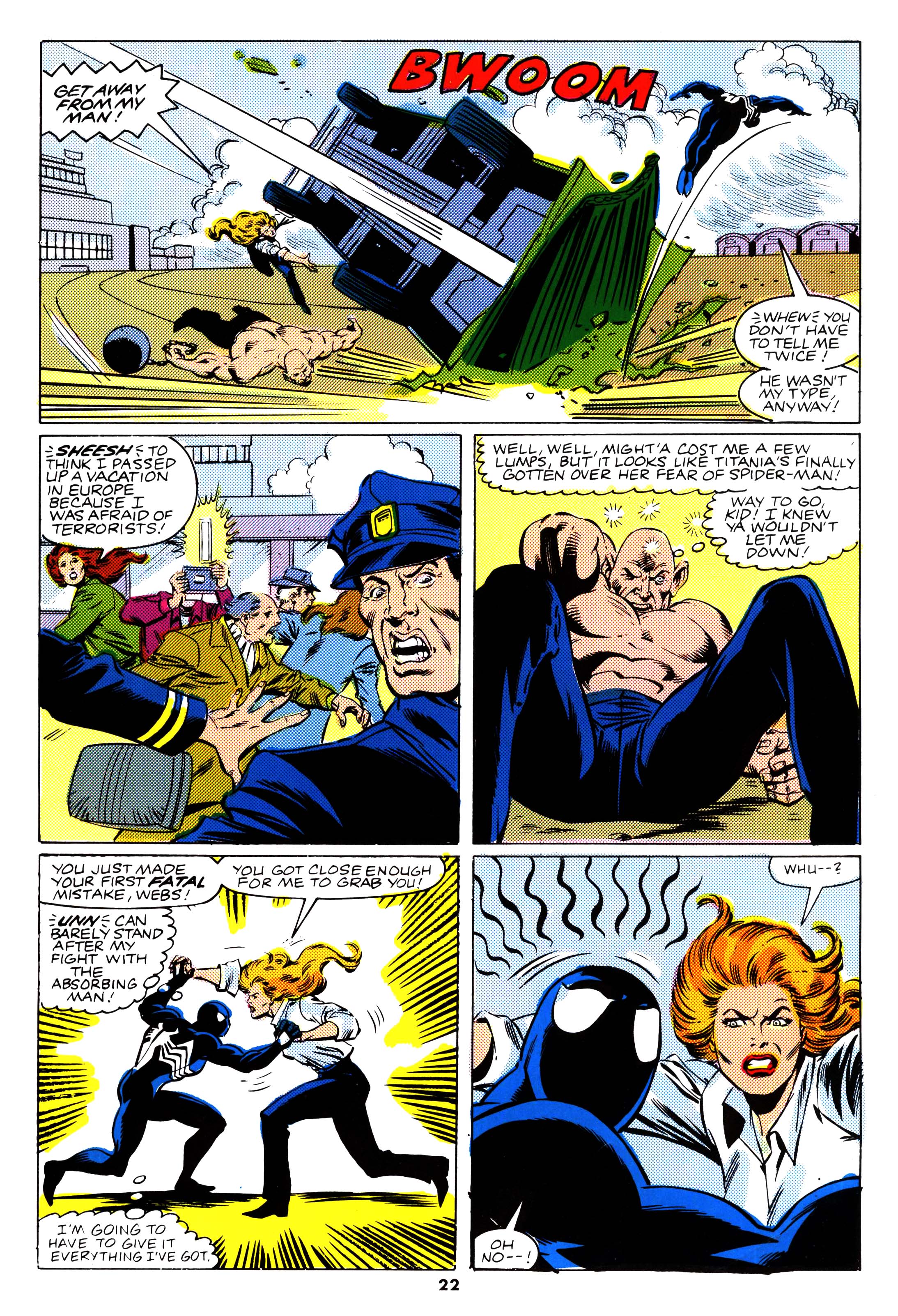 Read online Spider-Man Special comic -  Issue #1987S - 22
