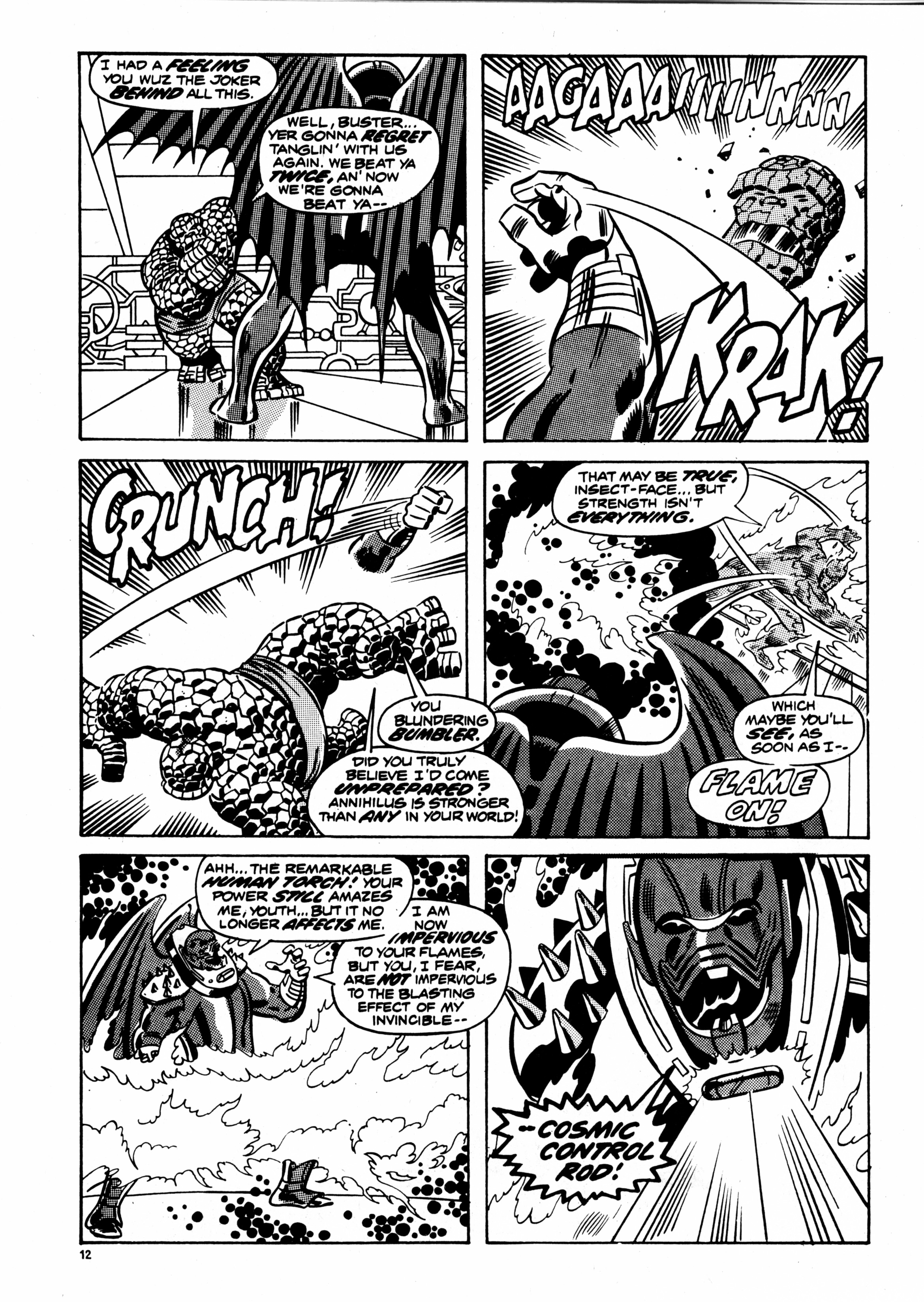 Read online Fantastic Four (1982) comic -  Issue #8 - 12