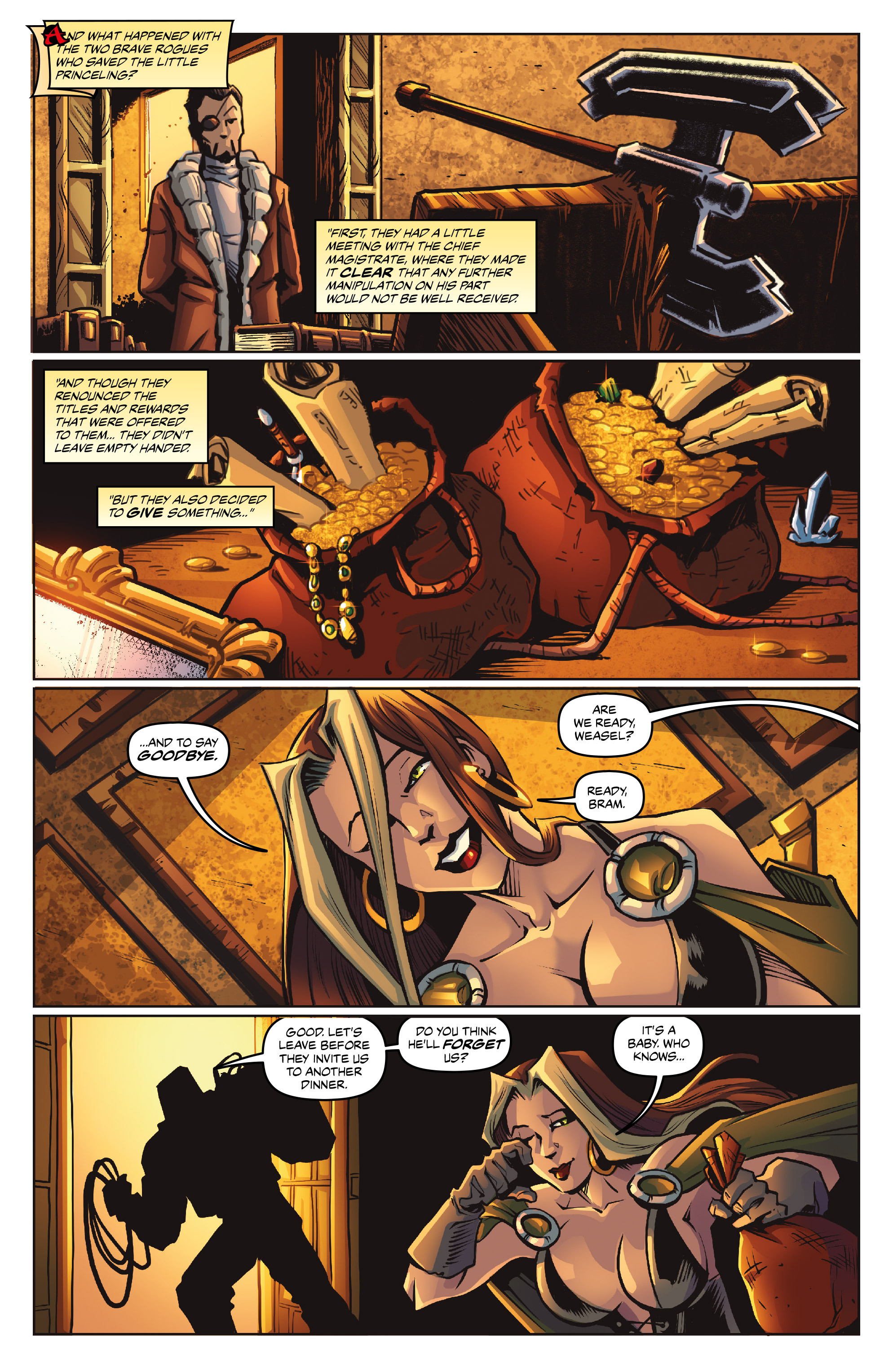 Read online Rogues! (2016) comic -  Issue #5 - 23