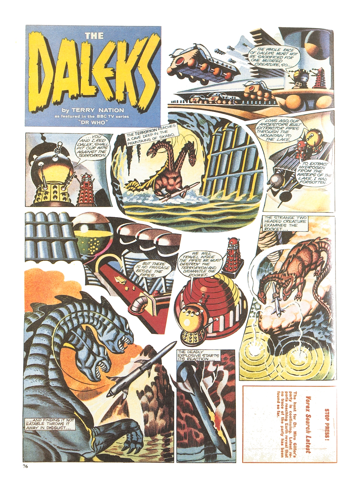 Read online Dalek Chronicles comic -  Issue # TPB - 76