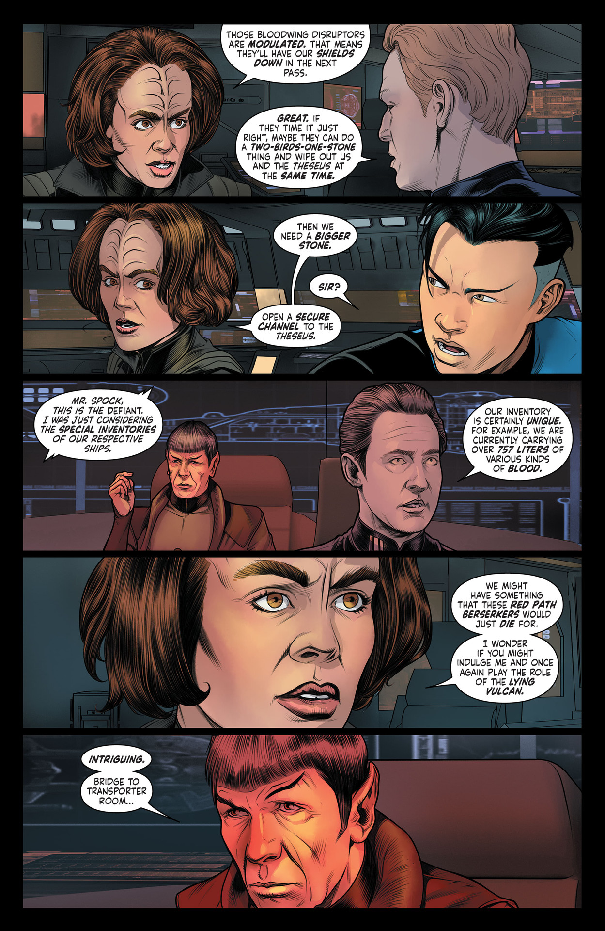 Read online Star Trek: Defiant comic -  Issue #7 - 13