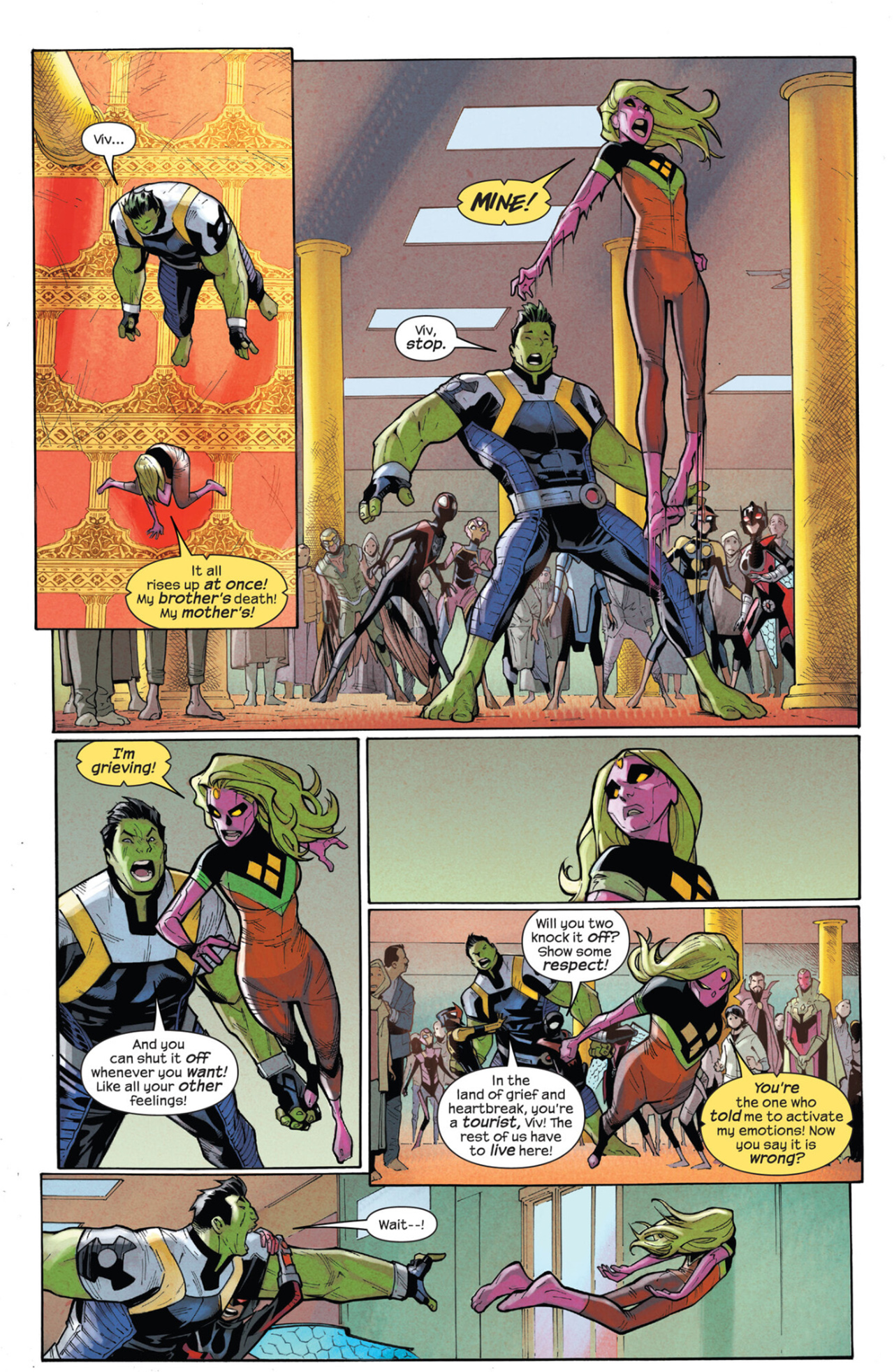 Read online Fallen Friend: The Death of Ms. Marvel comic -  Issue #1 - 23