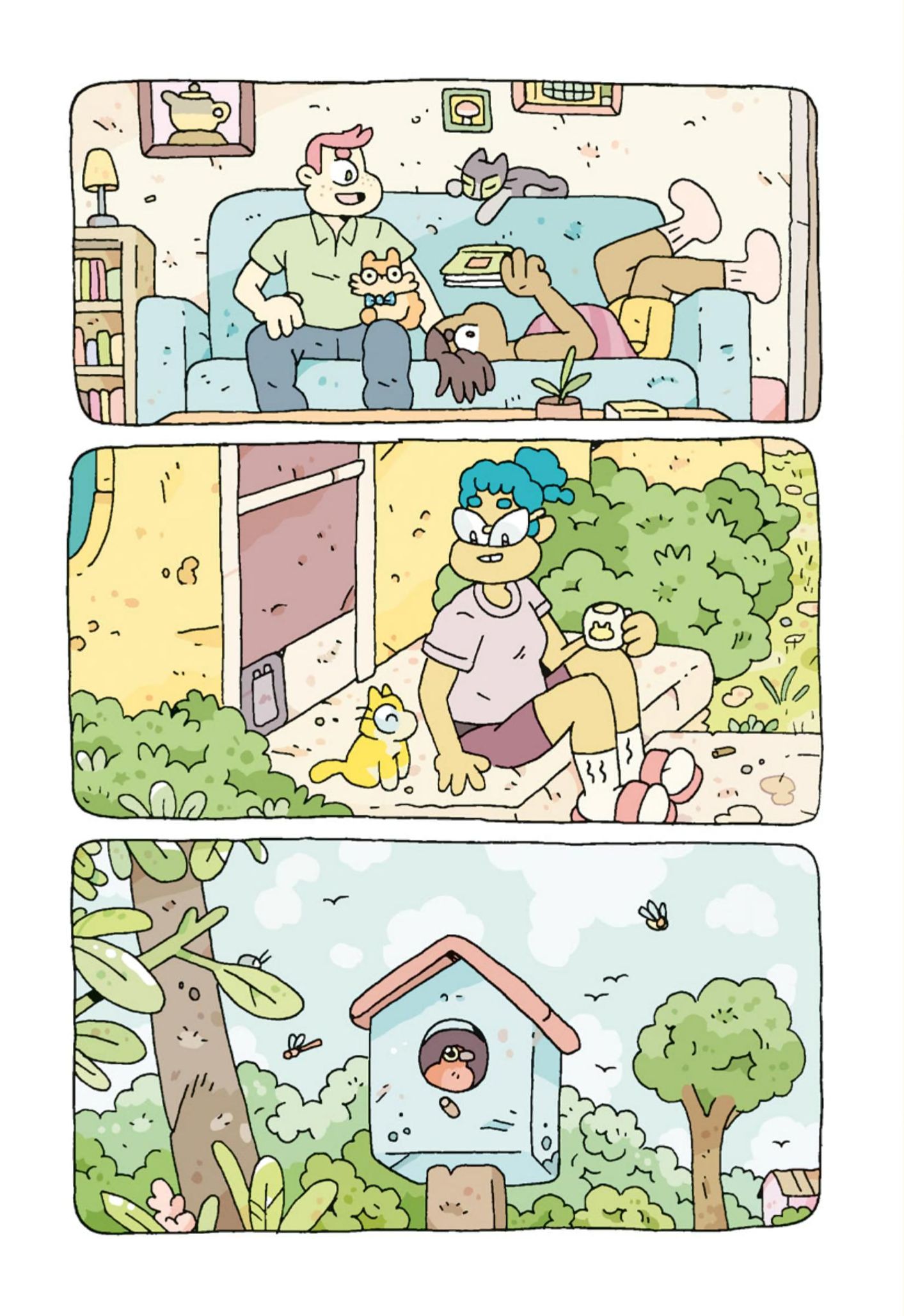 Read online Housecat Trouble: Lost and Found comic -  Issue # TPB (Part 2) - 86