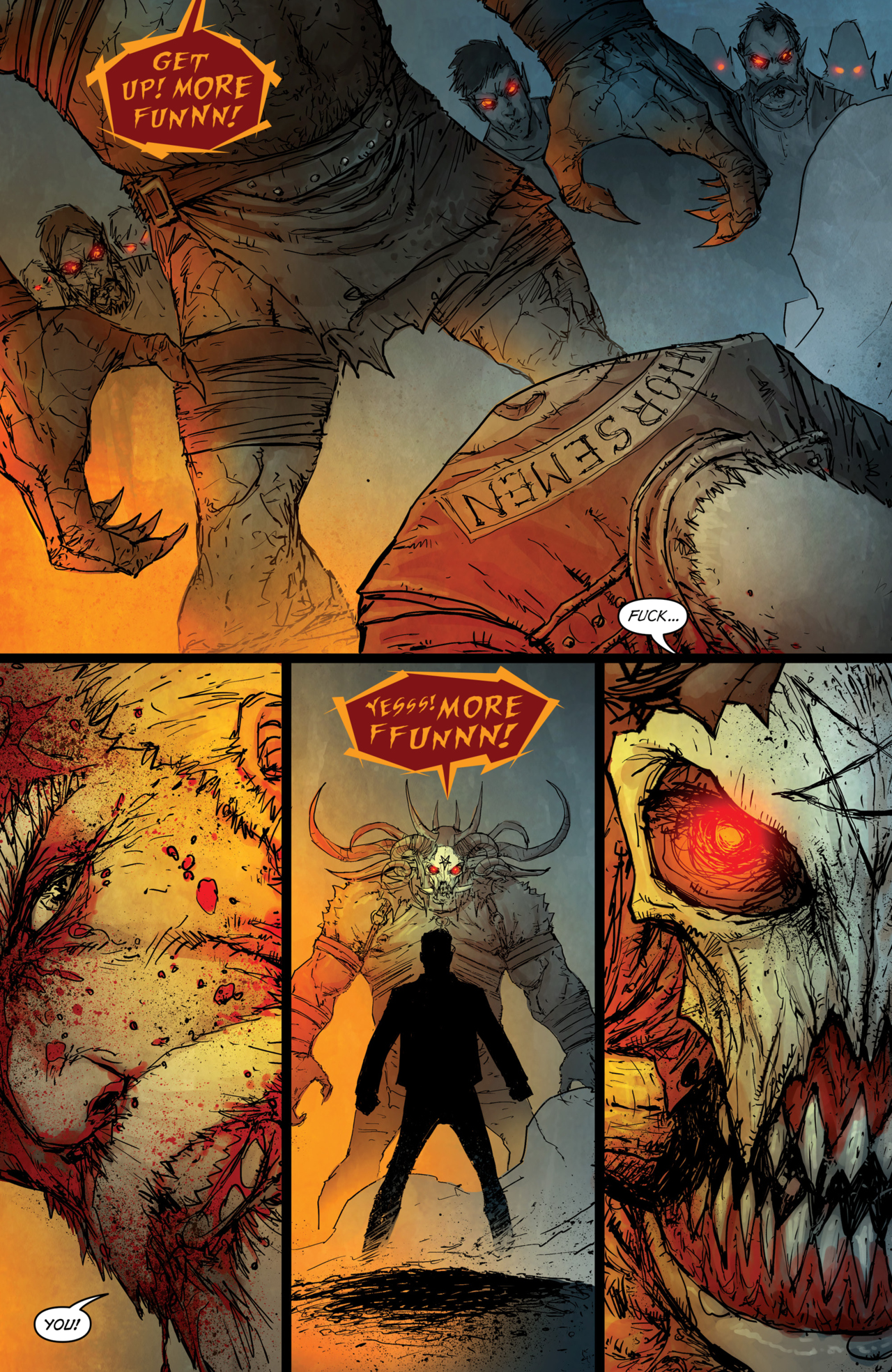 Read online John Carpenter's Night Terrors comic -  Issue #13 Horseman - 125