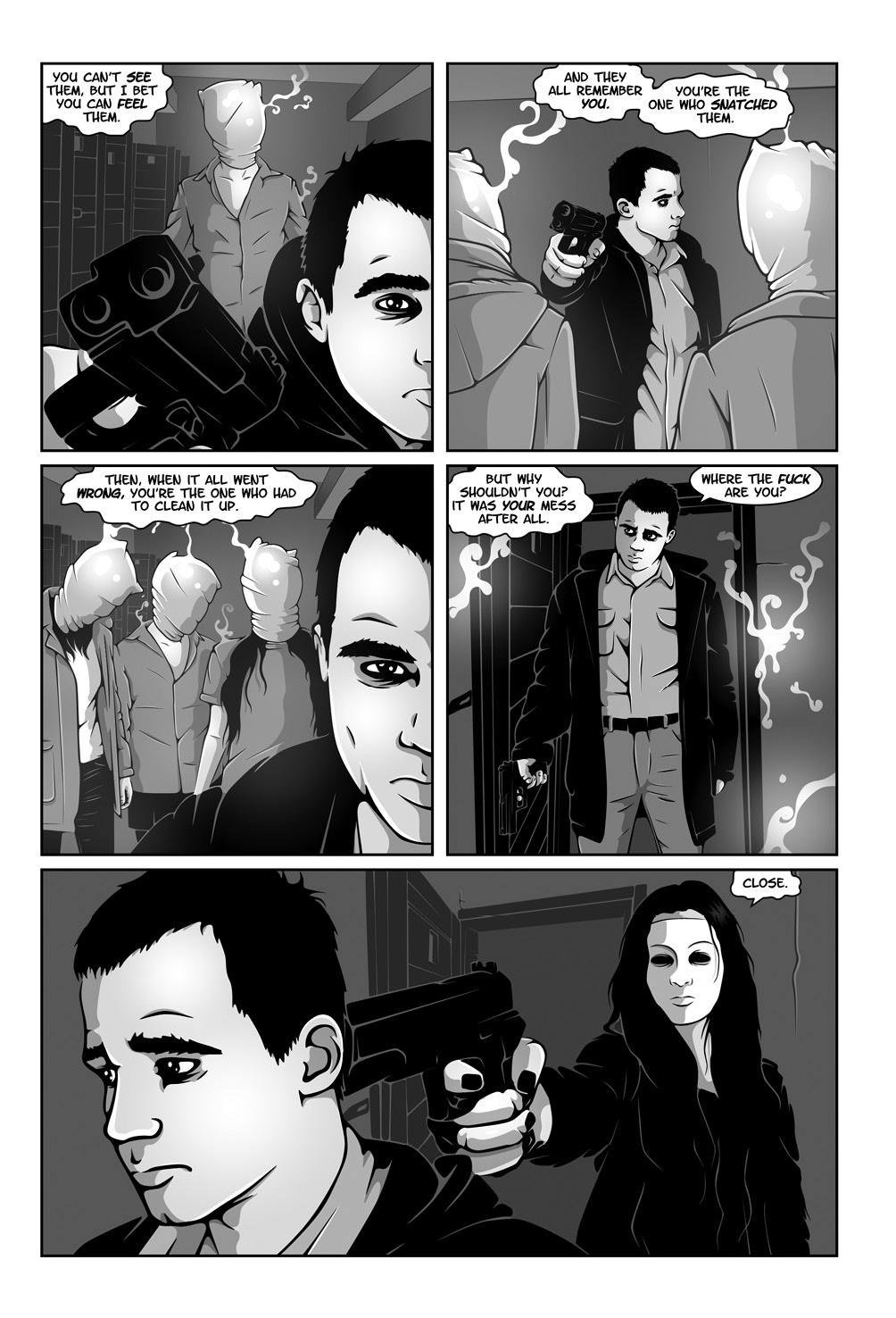 Read online Hollow Girl comic -  Issue #7 - 32