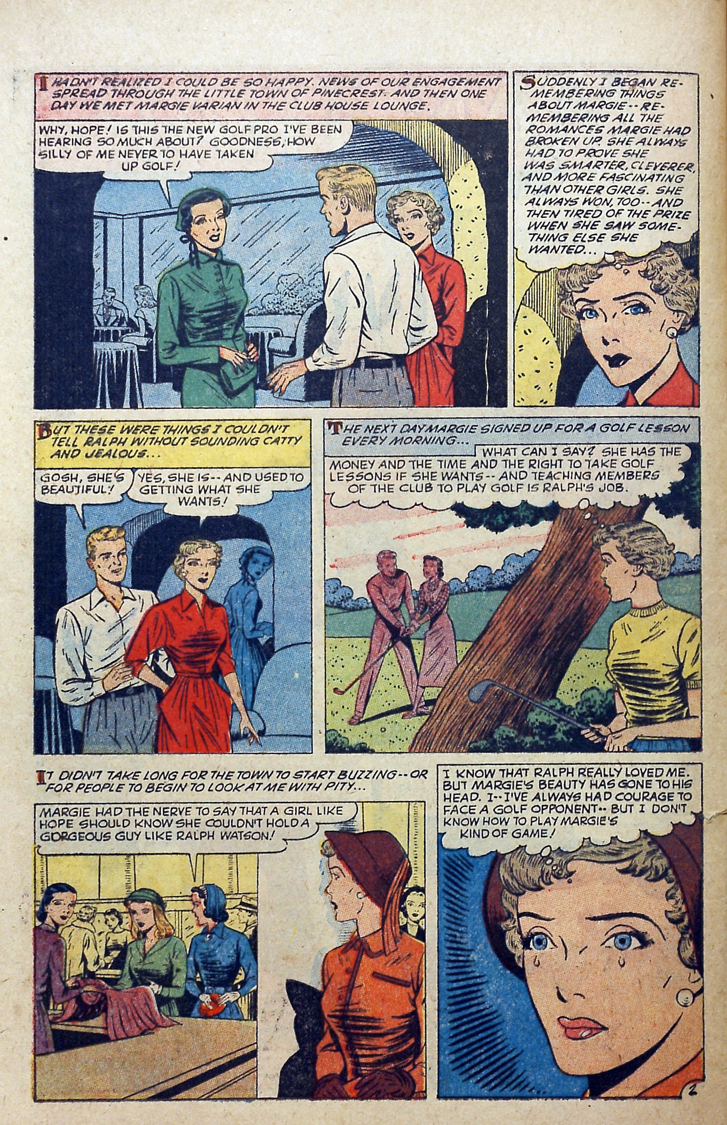 Read online Glamorous Romances comic -  Issue #81 - 28