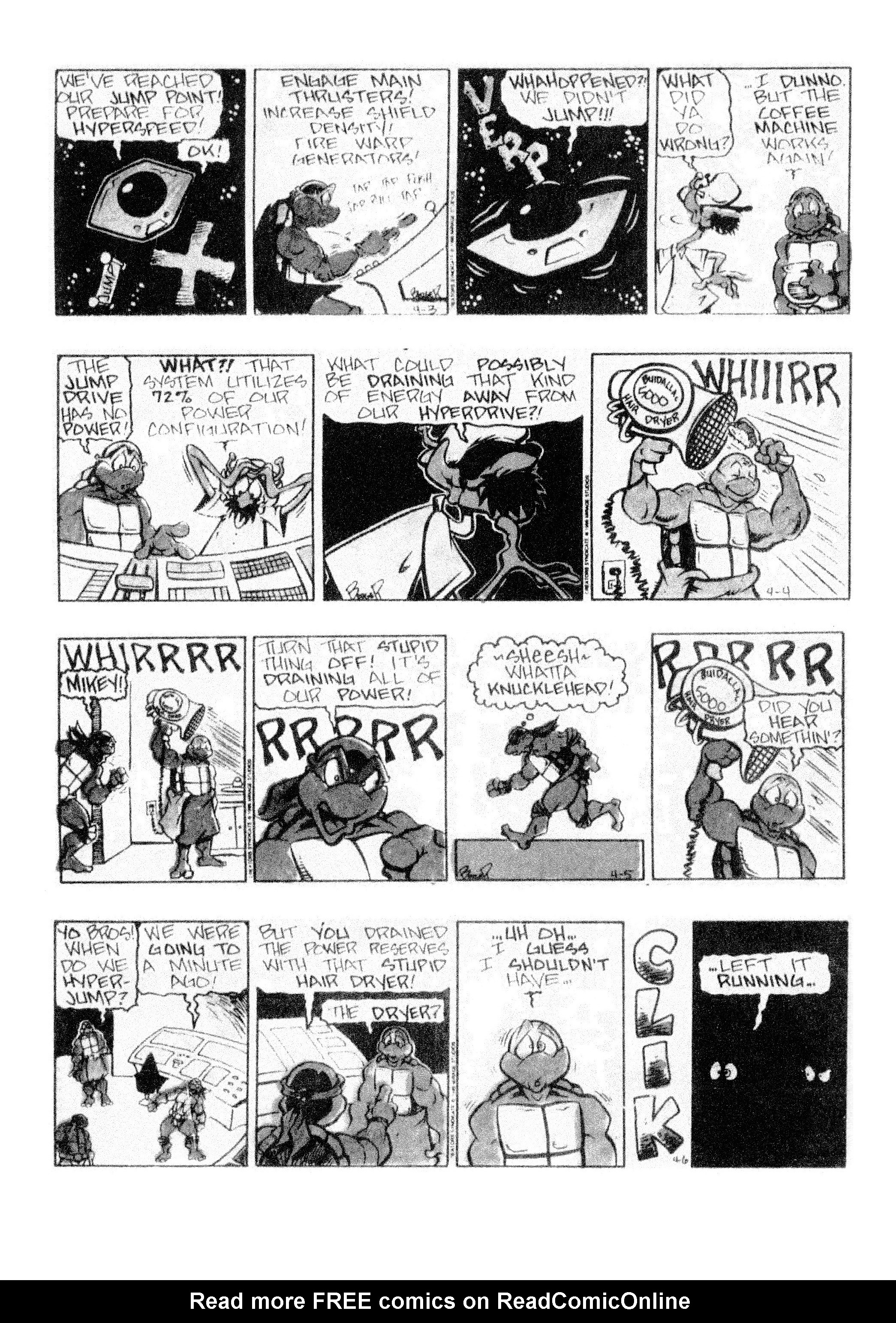 Read online Teenage Mutant Ninja Turtles: Complete Newspaper Daily Comic Strip Collection comic -  Issue # TPB 3 (Part 1) - 86