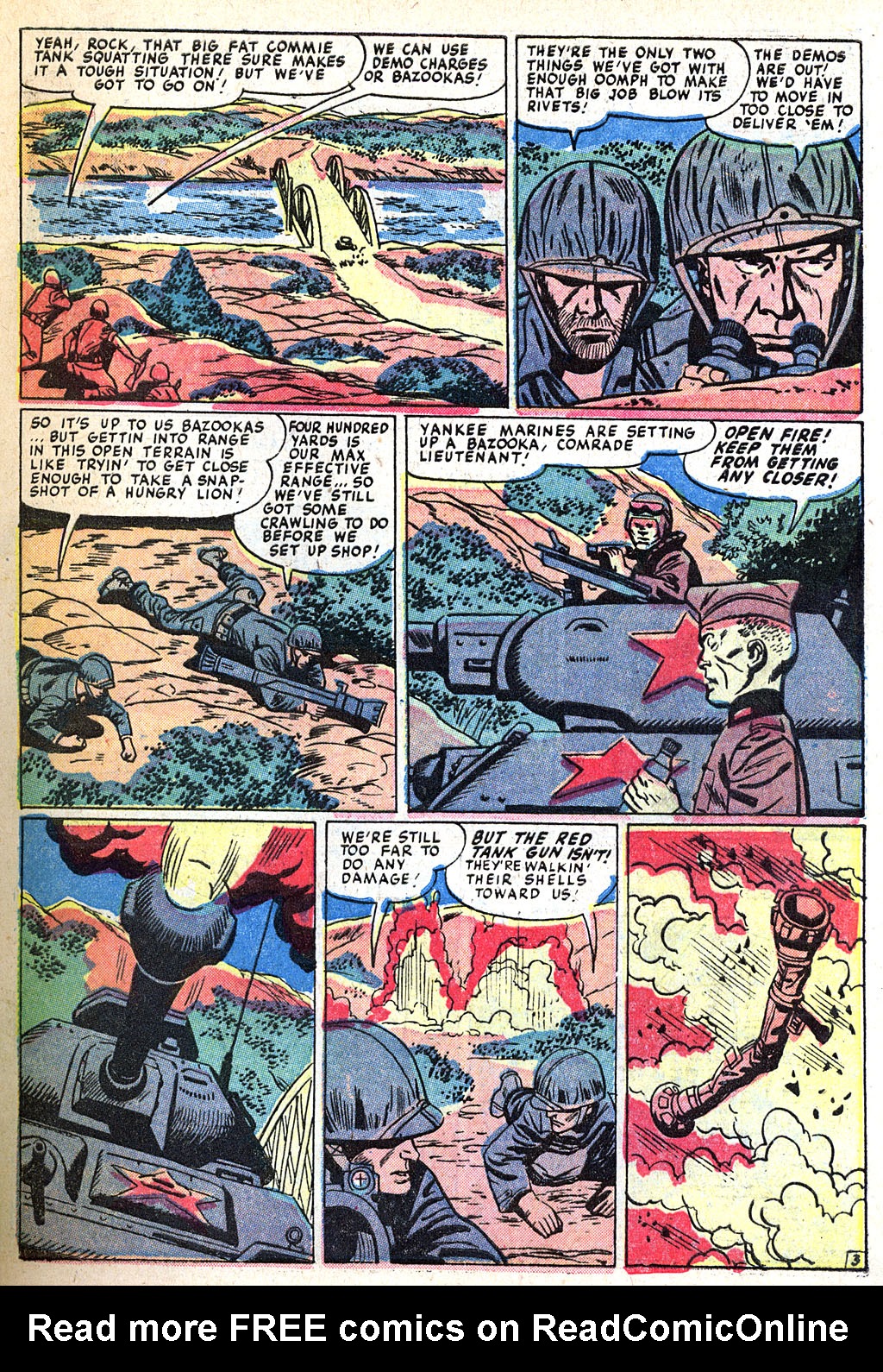 Read online Marines in Action comic -  Issue #11 - 5