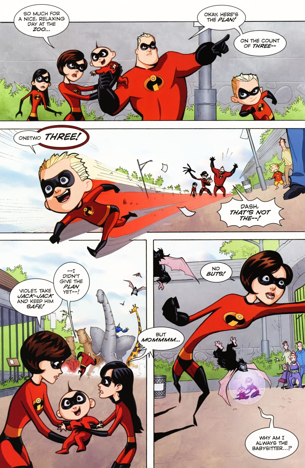 Read online The Incredibles: Family Matters comic -  Issue #1 - 9