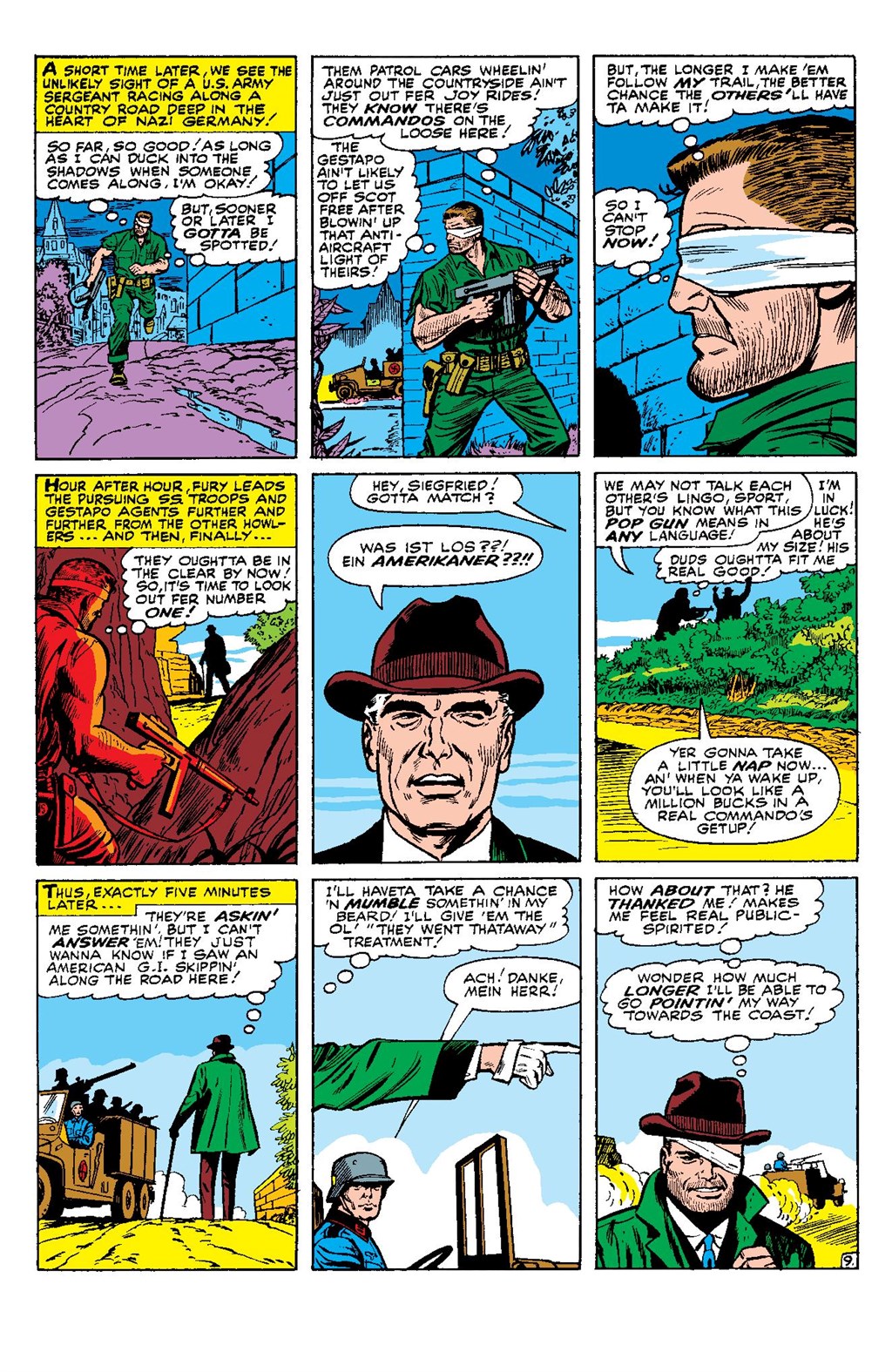 Read online Sgt. Fury Epic Collection: The Howling Commandos comic -  Issue #Sgt. Fury Epic Collection Berlin Breakout (Part 2) - 84