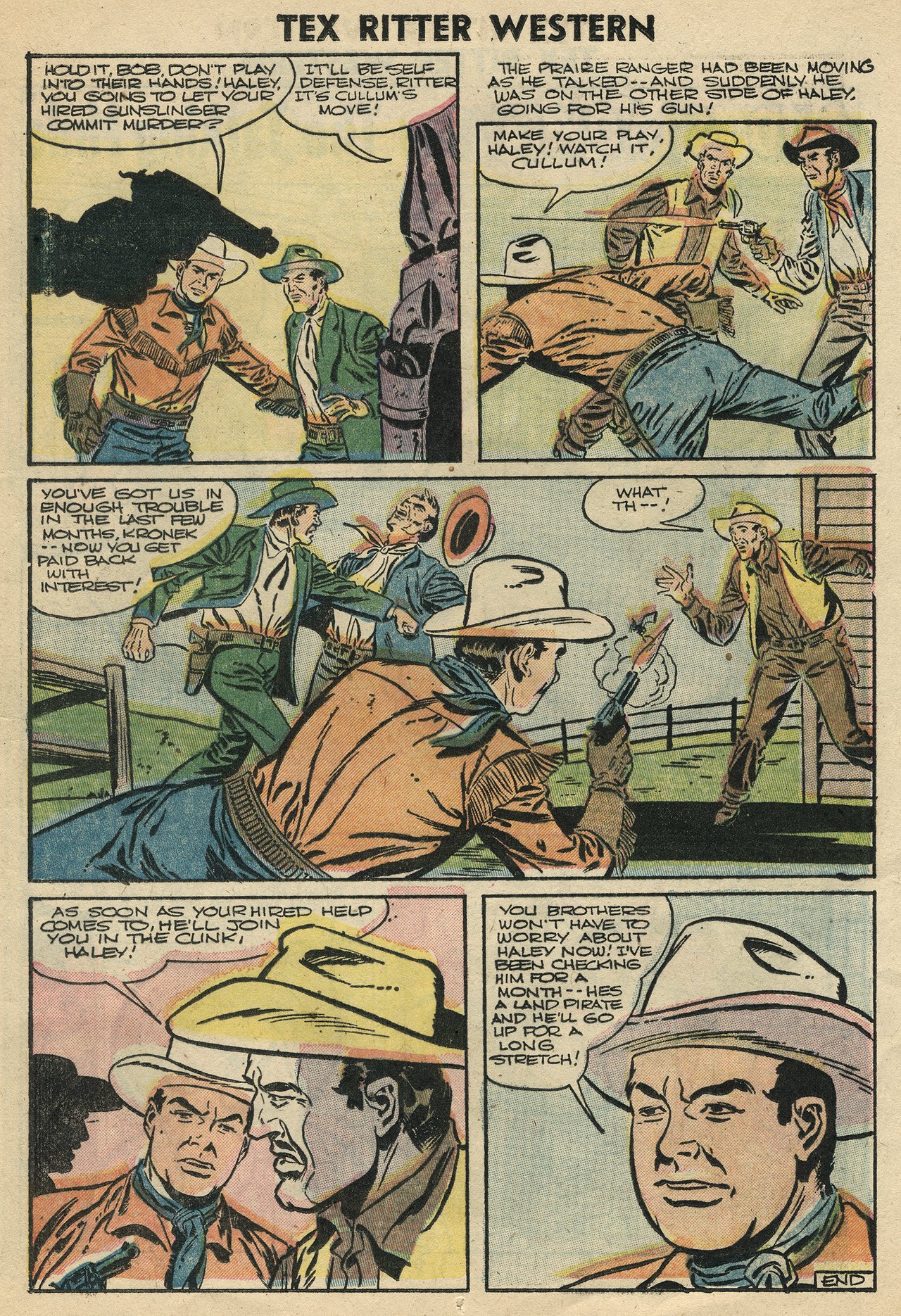 Read online Tex Ritter Western comic -  Issue #32 - 13