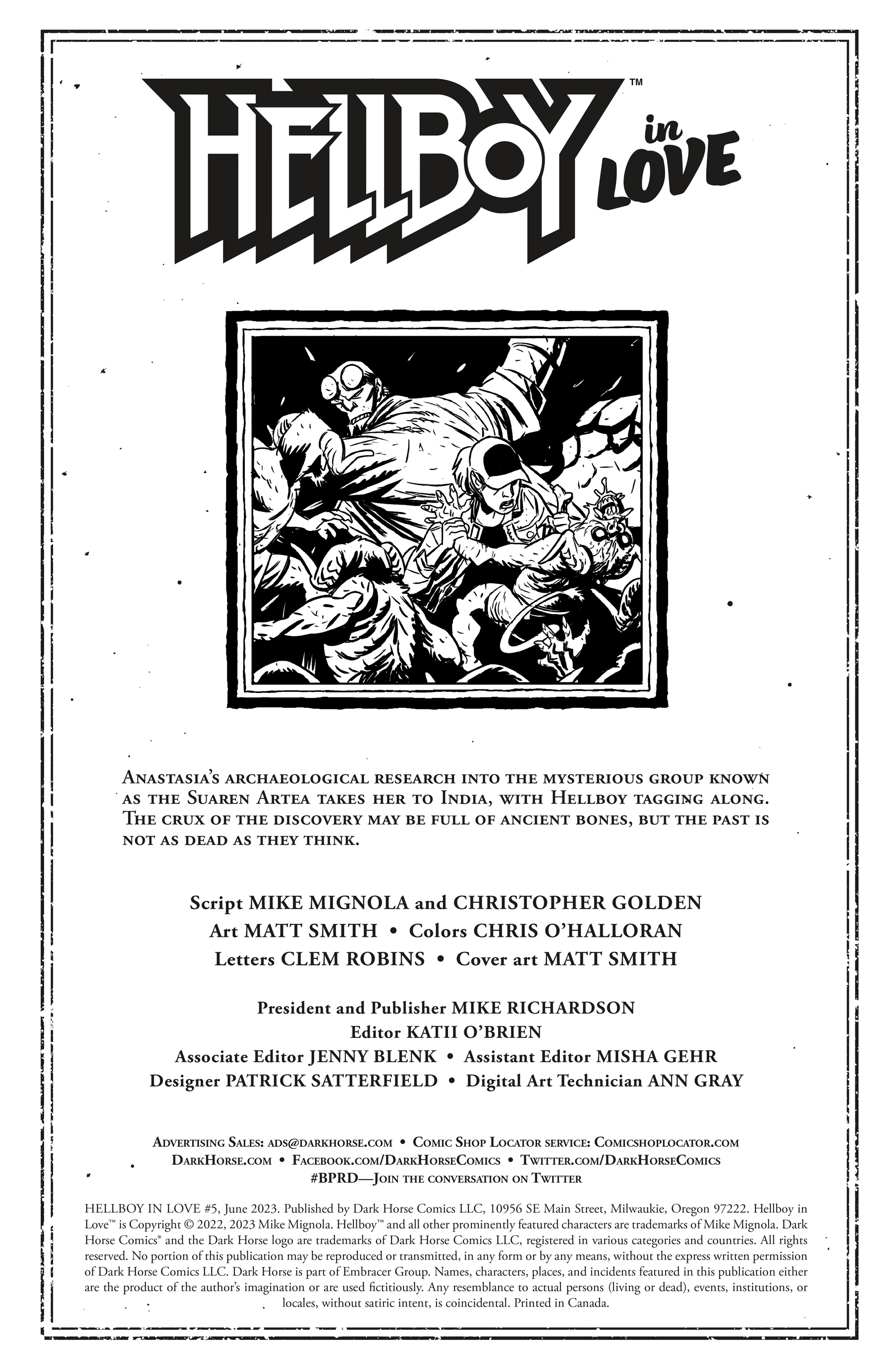 Read online Hellboy in Love comic -  Issue #5 - 2