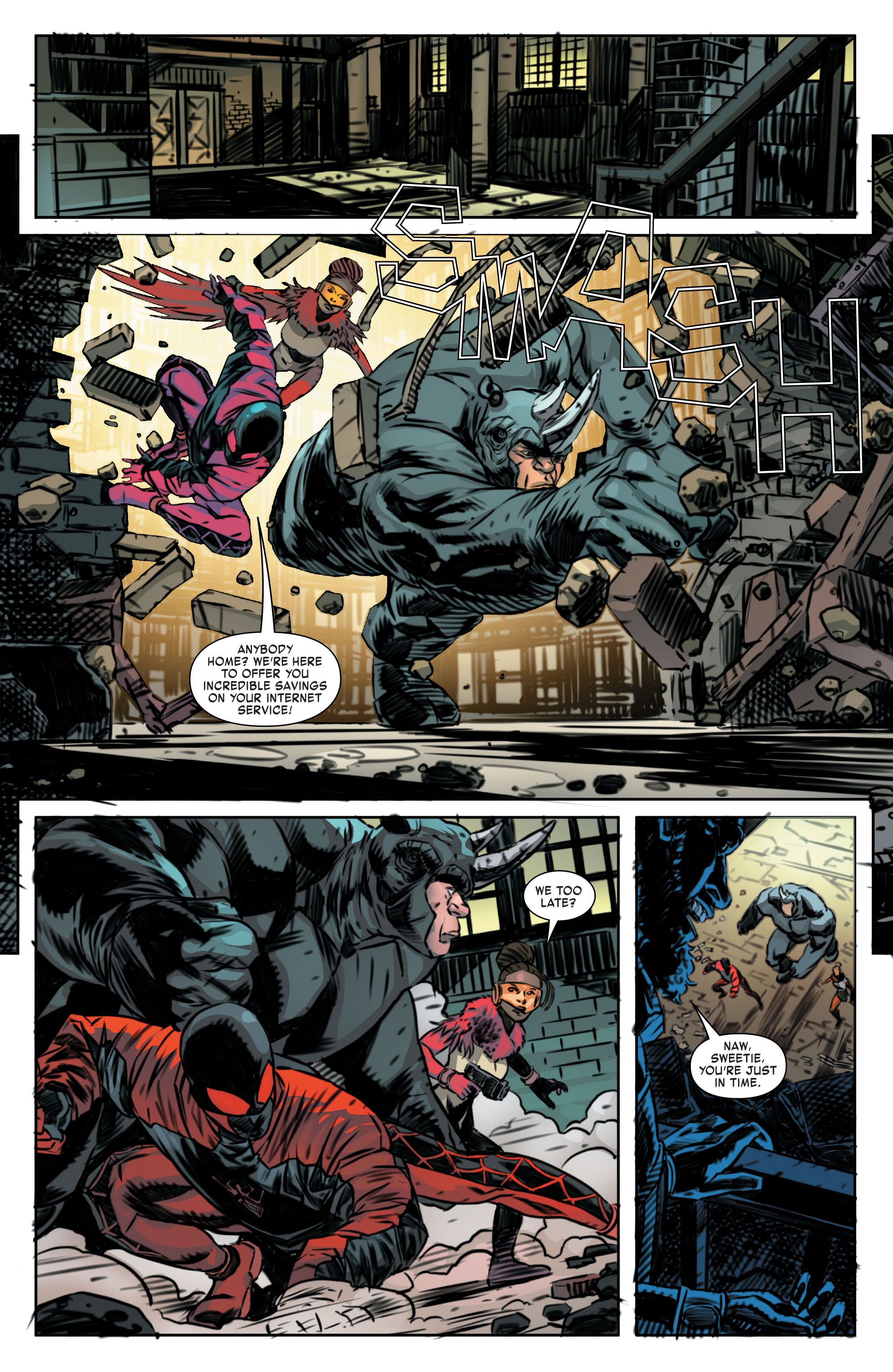 Read online Miles Morales: Spider-Man By Saladin Ahmed Omnibus comic -  Issue # TPB (Part 11) - 48