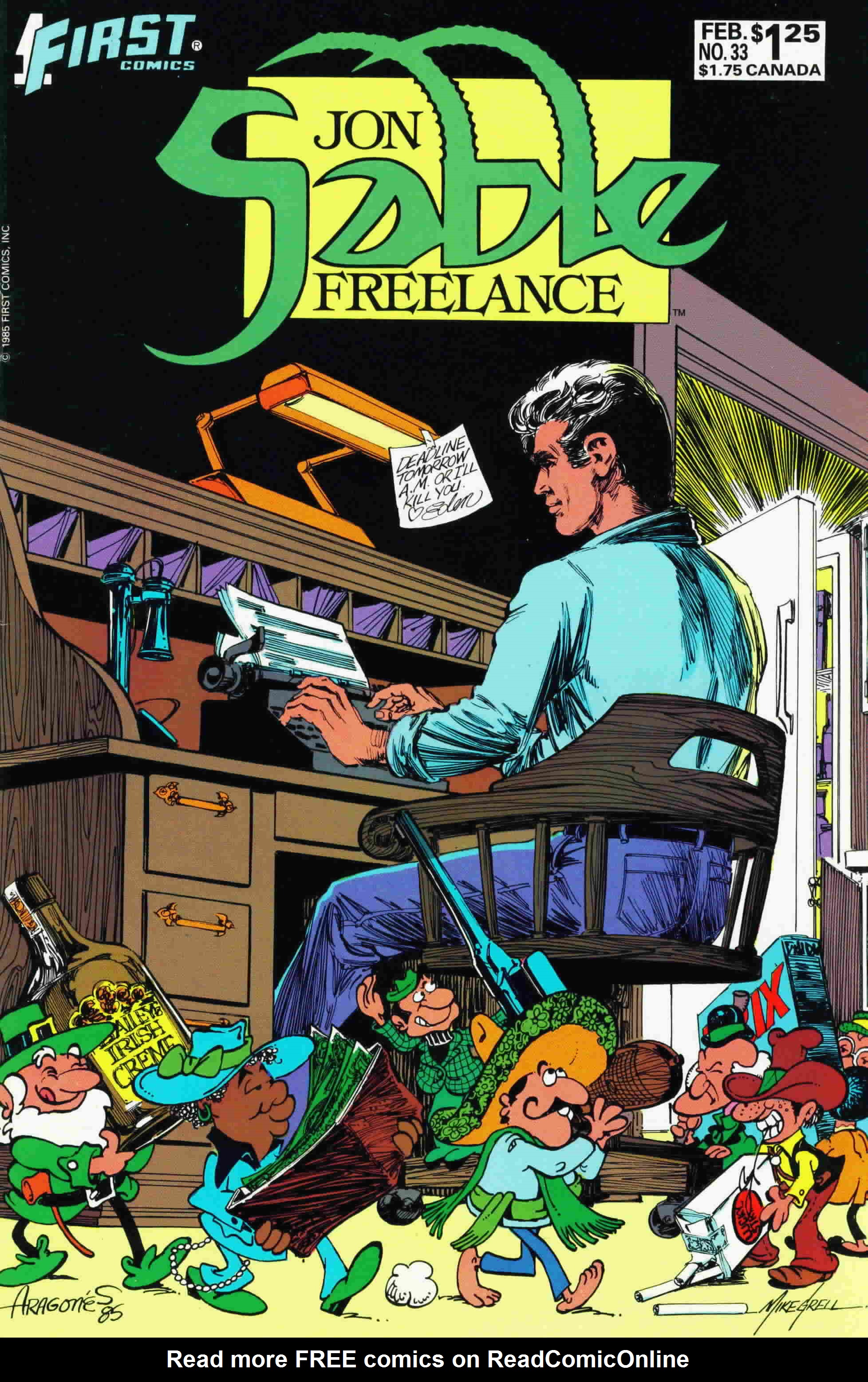 Read online Jon Sable, Freelance comic -  Issue #33 - 1