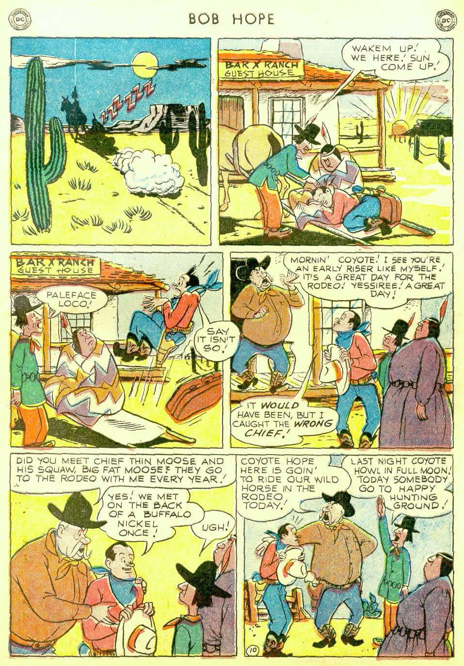 Read online The Adventures of Bob Hope comic -  Issue #6 - 45