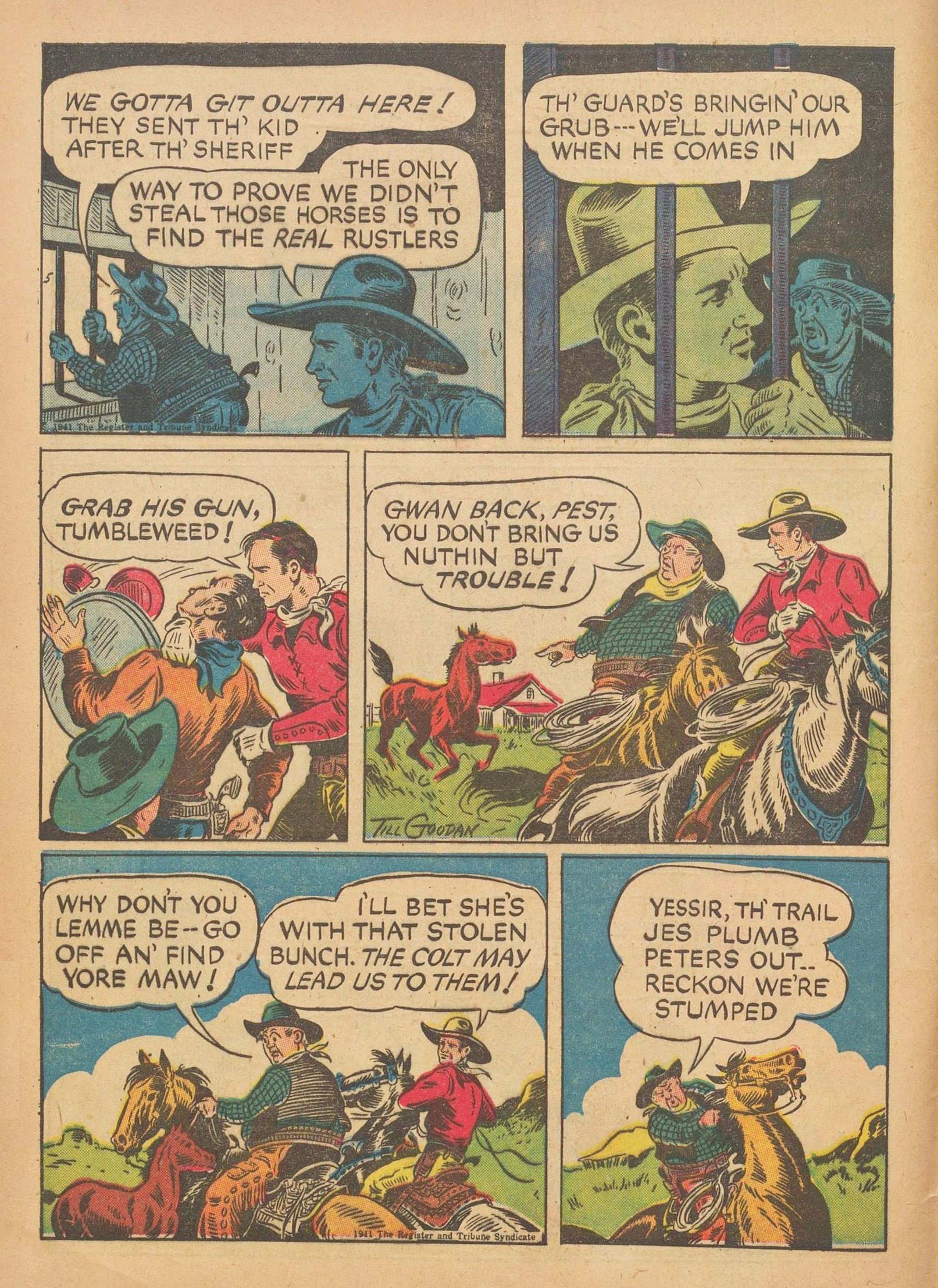 Read online Gene Autry Comics comic -  Issue #2 - 6