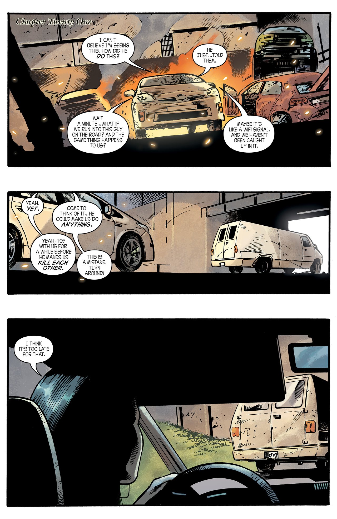 Read online John Carpenter's Tales Of Science Fiction: Civilians comic -  Issue #3 - 20