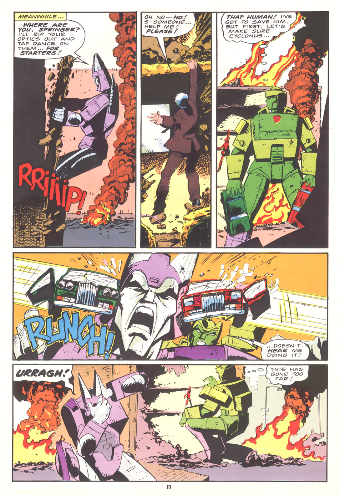 Read online The Transformers (UK) comic -  Issue #173 - 10