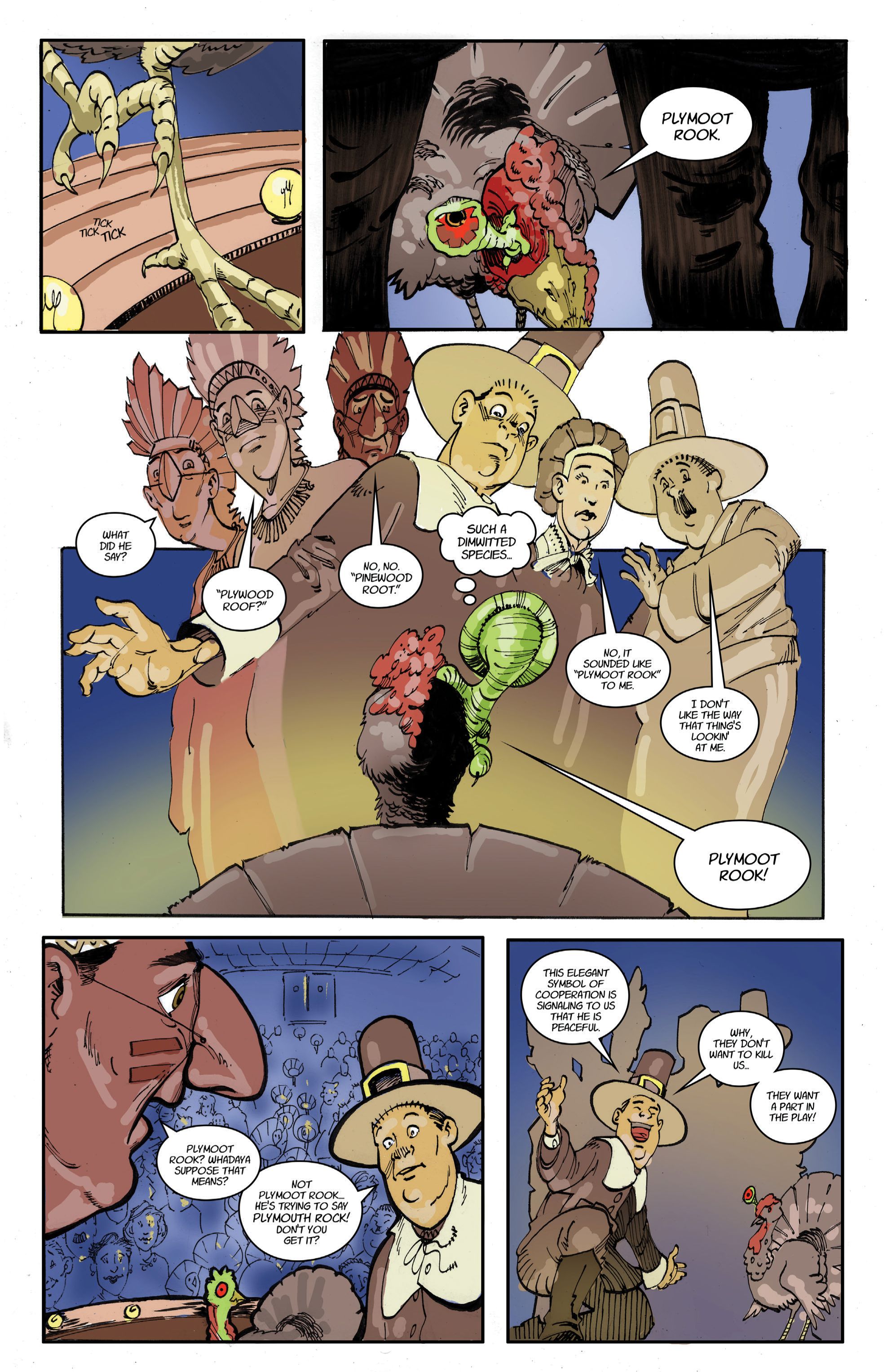 Read online Turkey Day comic -  Issue # Full - 17