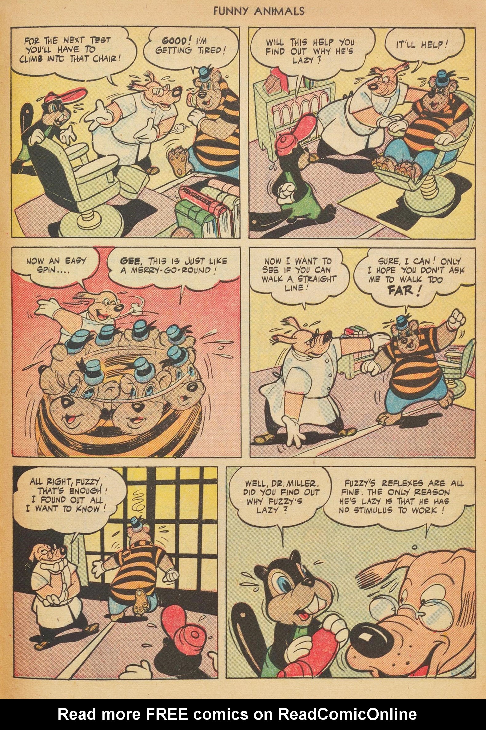 Read online Fawcett's Funny Animals comic -  Issue #49 - 29