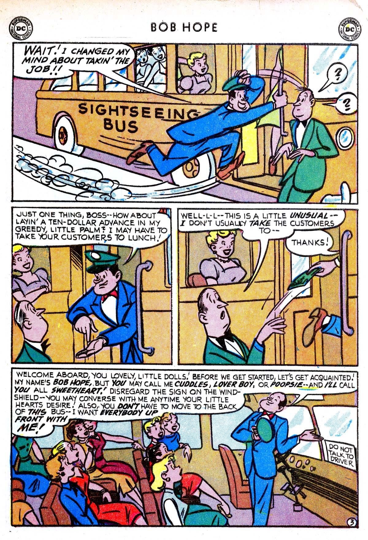 Read online The Adventures of Bob Hope comic -  Issue #29 - 4