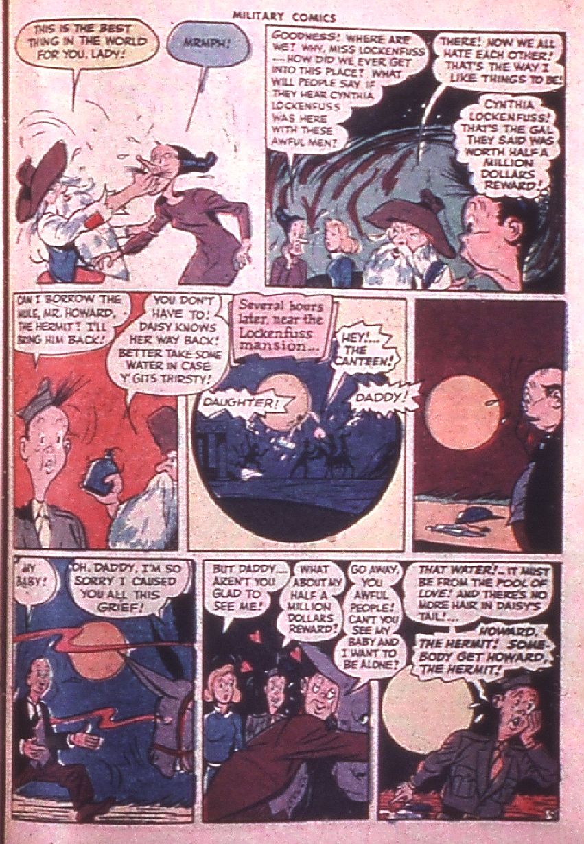 Read online Military Comics comic -  Issue #38 - 39