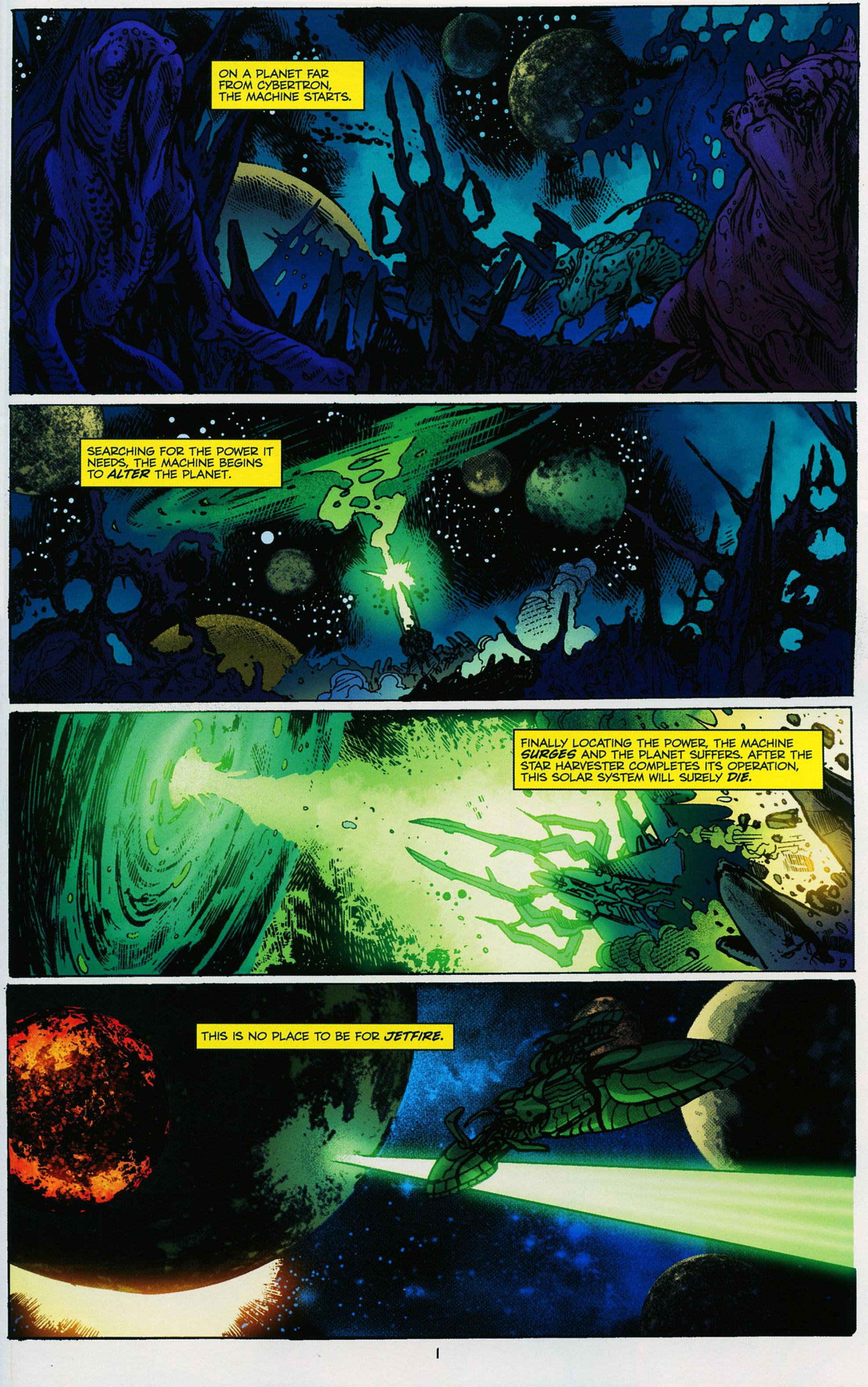 Read online Transformers: Tales of The Fallen comic -  Issue #3 - 2