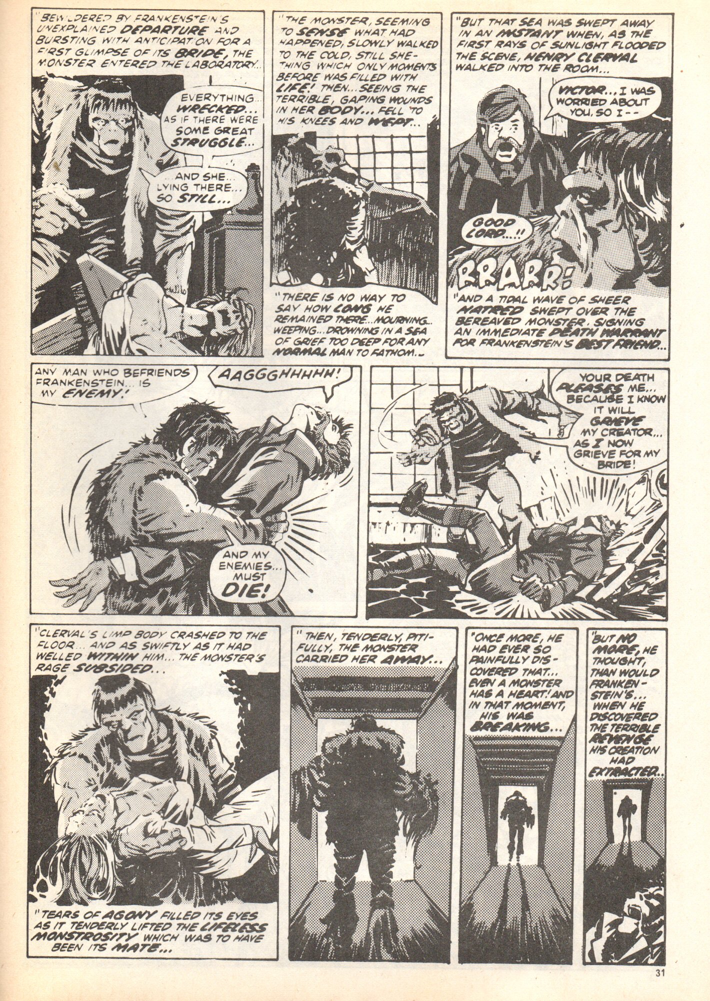 Read online Dracula Lives (1974) comic -  Issue #4 - 31