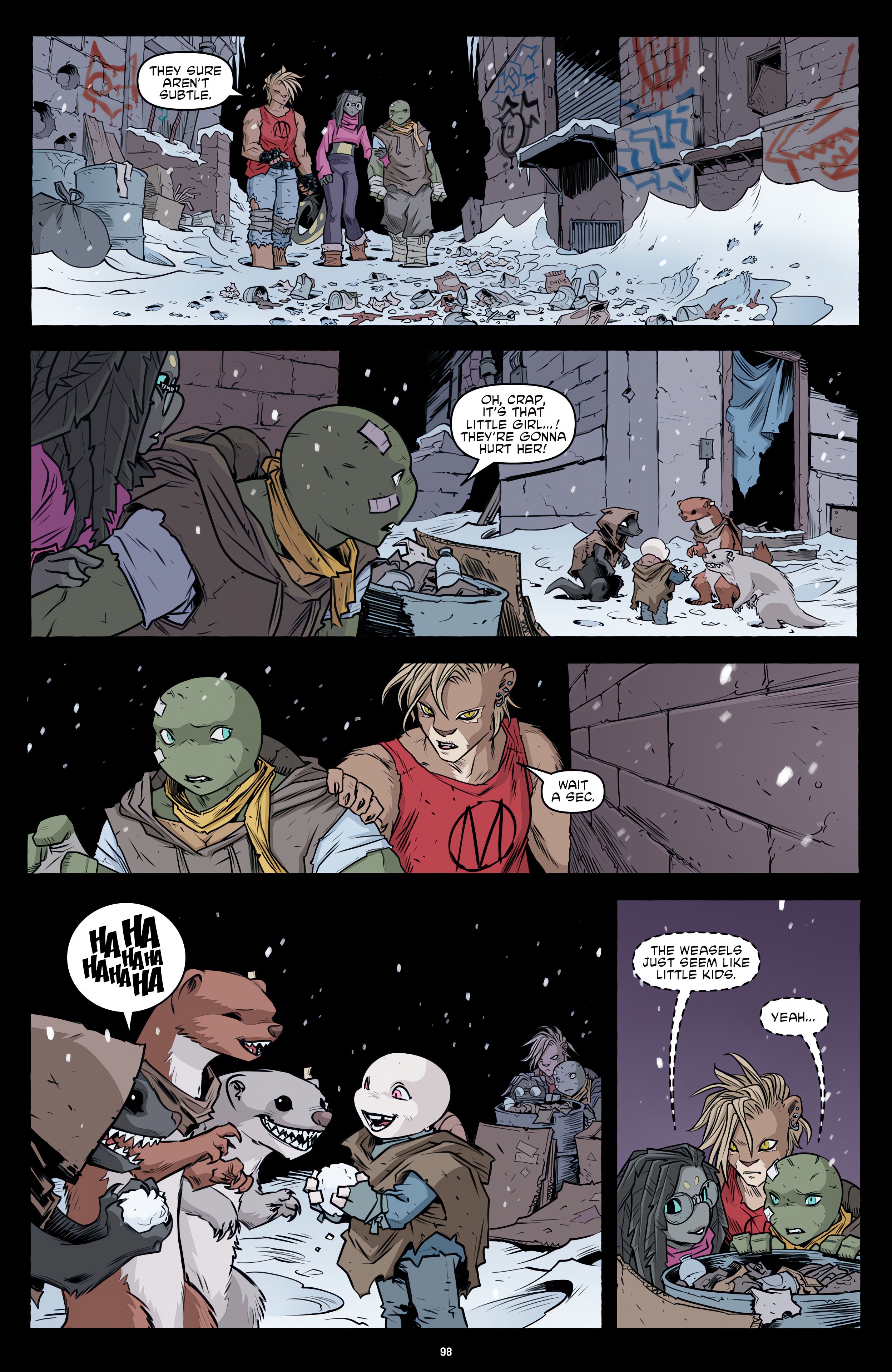 Read online Teenage Mutant Ninja Turtles: The IDW Collection comic -  Issue # TPB 14 (Part 1) - 98