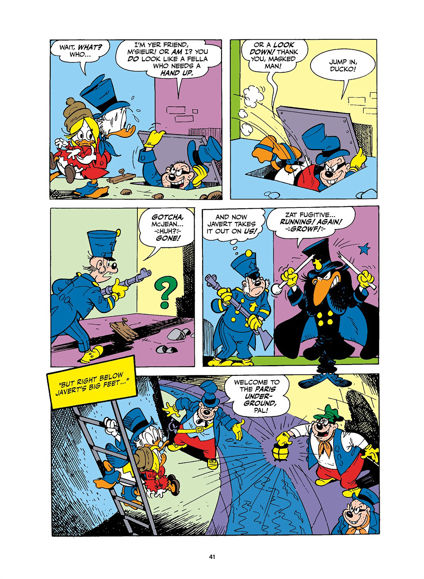 Read online Uncle Scrooge and Donald Duck in Les Misérables and War and Peace comic -  Issue # TPB (Part 1) - 42