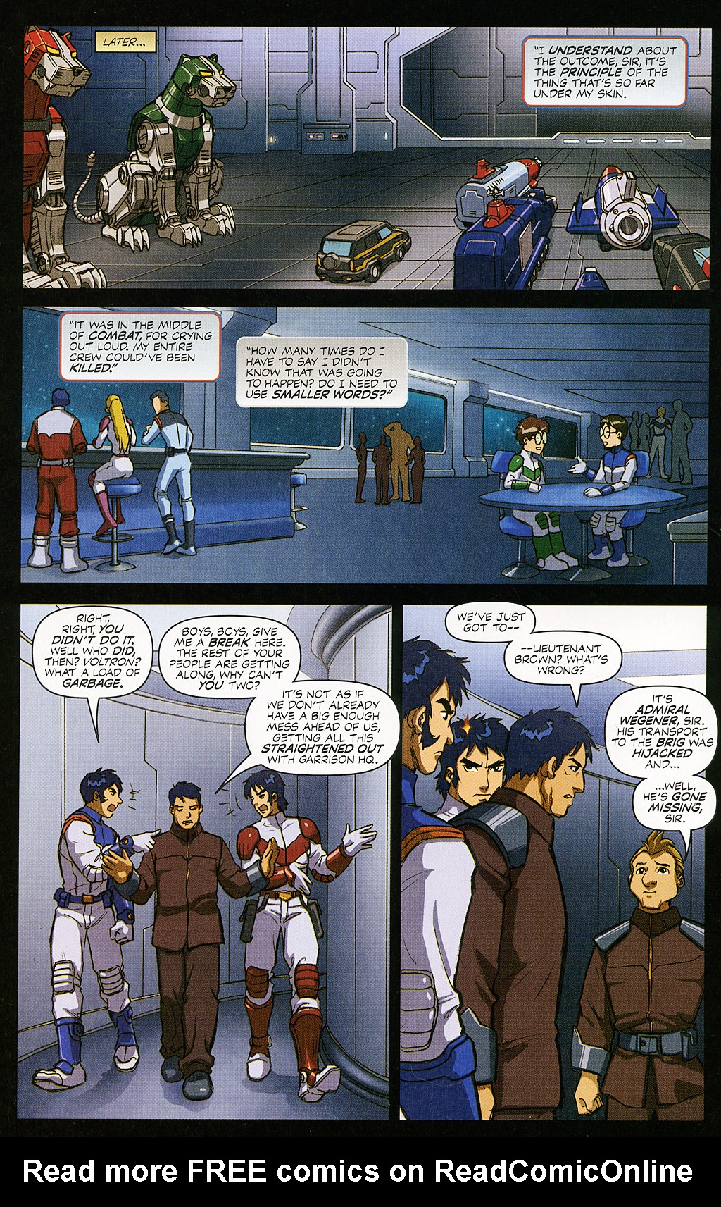 Read online Voltron: Defender of the Universe comic -  Issue #5 - 23